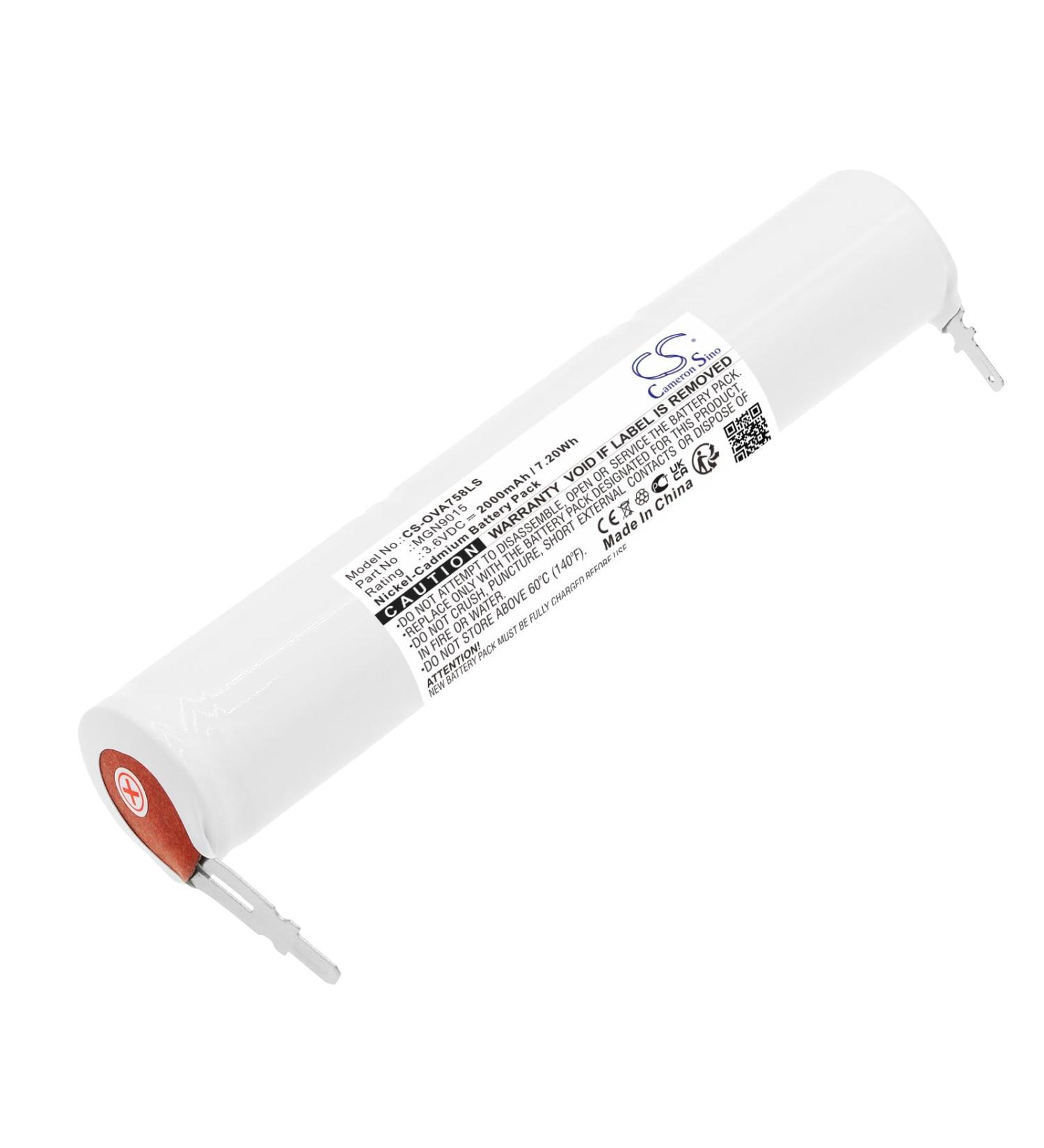 2000mAh Replacement Battery for Schneider 805566 | OVA58916 OVA58910 OVA58913 OVA58983 802327 | 3.6V International Shipping - Buy Online on GoSupps.com