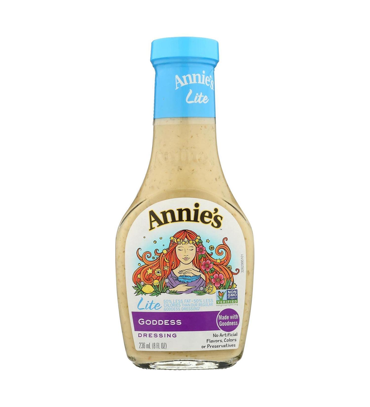 Annie's Naturals Goddess Lite Salad Dressing 8 oz Bottles - Pack of 6 - Buy Online on GoSupps.com