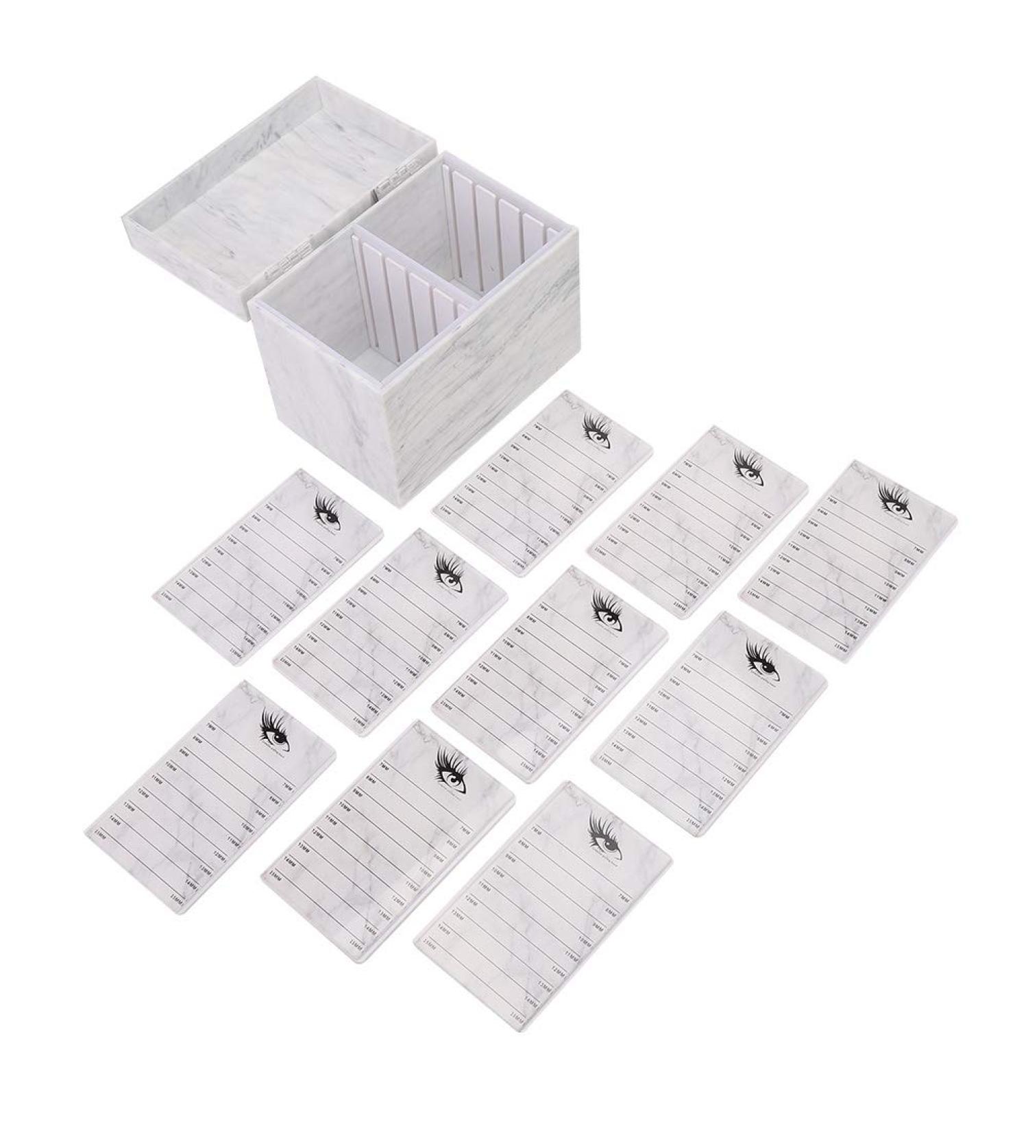 Niunion 10-Layer Storage Box for False Eyelashes - Exquisite Organizer for Eyelash Extensions & Professional Storage Solutions - Buy Online on GoSupps.com