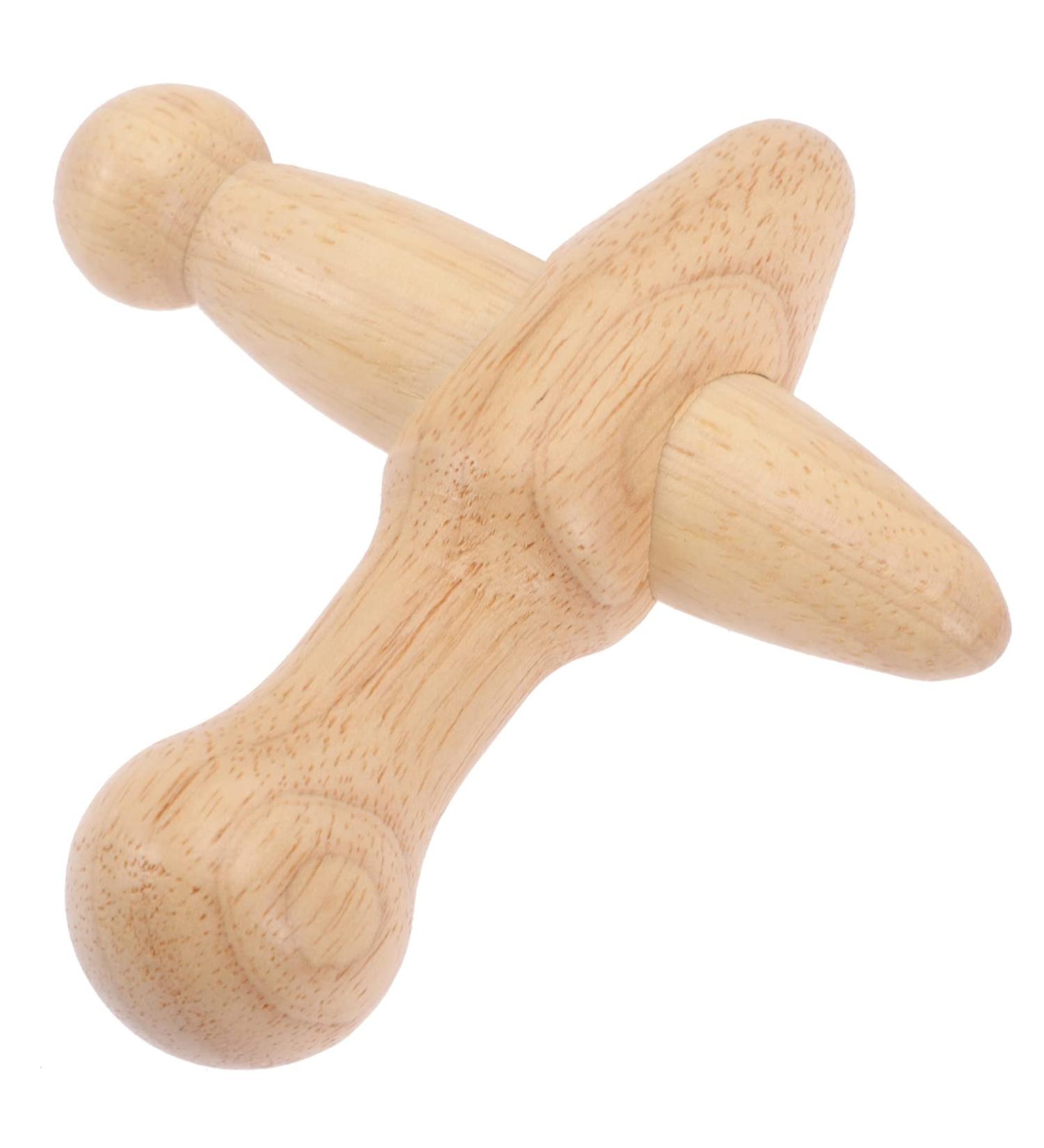 Muscle Scrap H Lantern Massage Tool - Handheld Acupuncture Point Massager for Back Neck & Body Relief - Buy Online on GoSupps.com