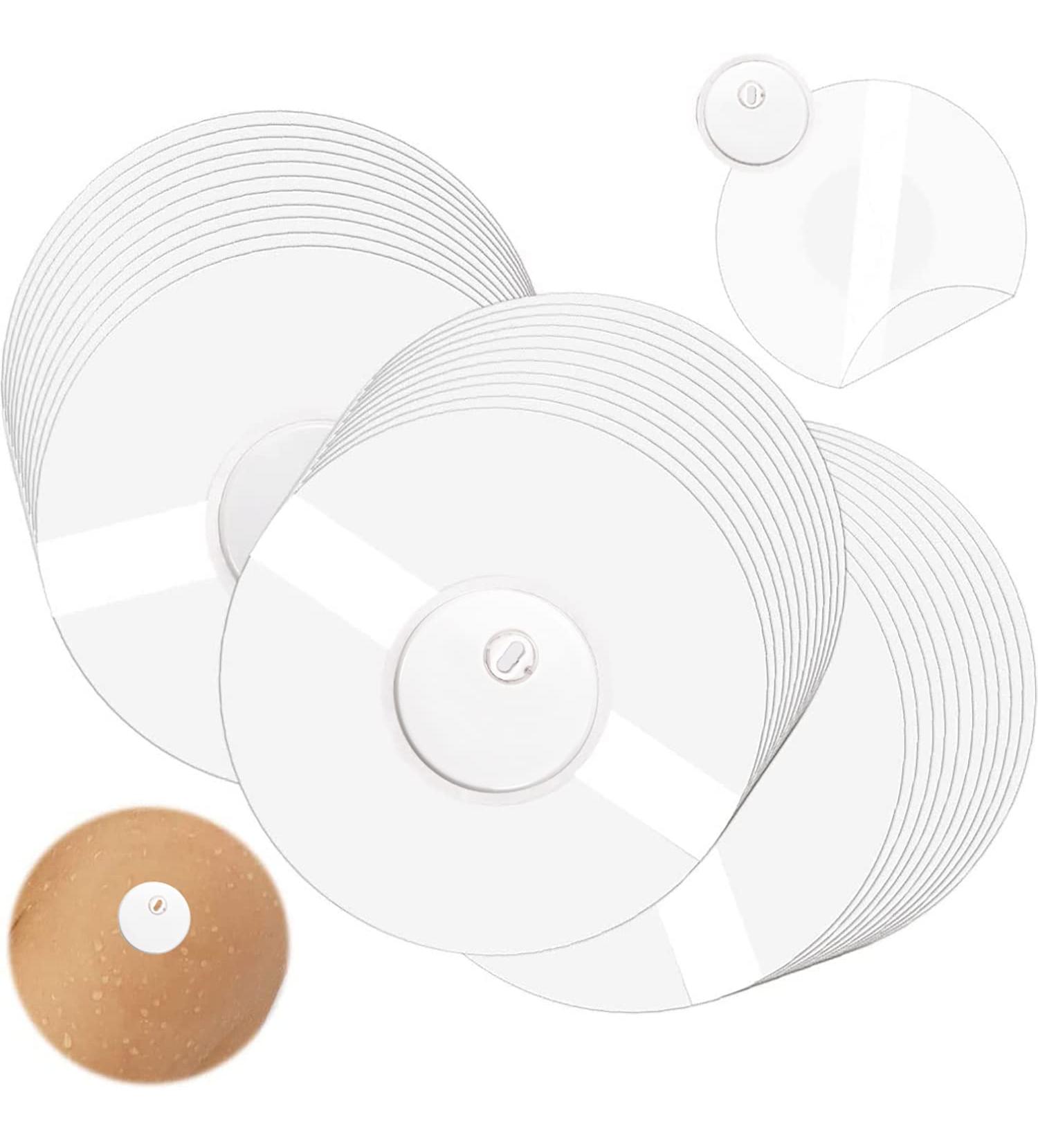 Waterproof Freestyle Libre 3 Plasters - 55 Self-Adhesive Sports Tape Breathable & Skin-Friendly 14-Day Fixing Solution - Buy Online on GoSupps.com