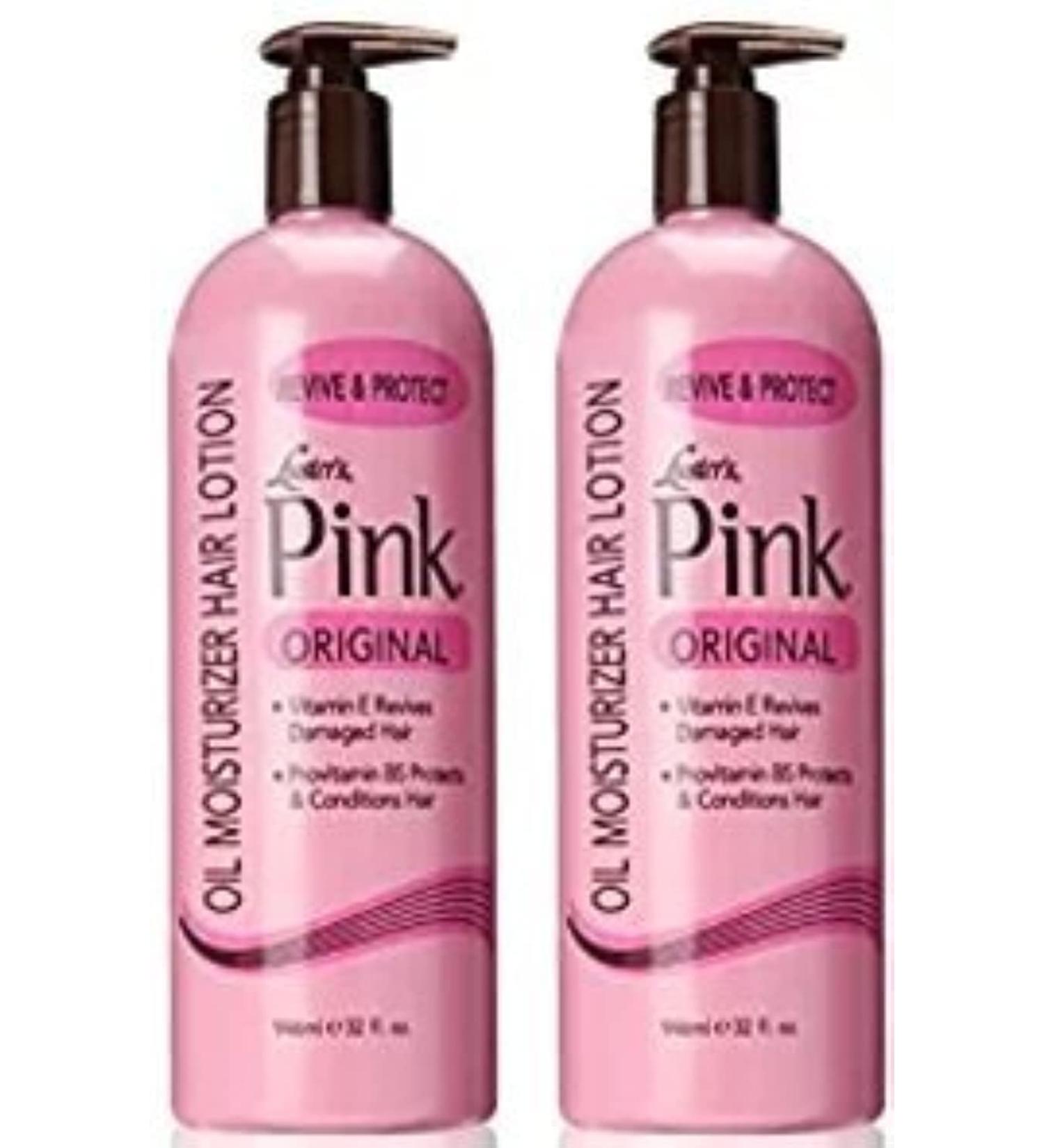 Luster's Pink Oil Moisturizer Hair Lotion 32 Ounce (Packaging may vary) (2 Pack)