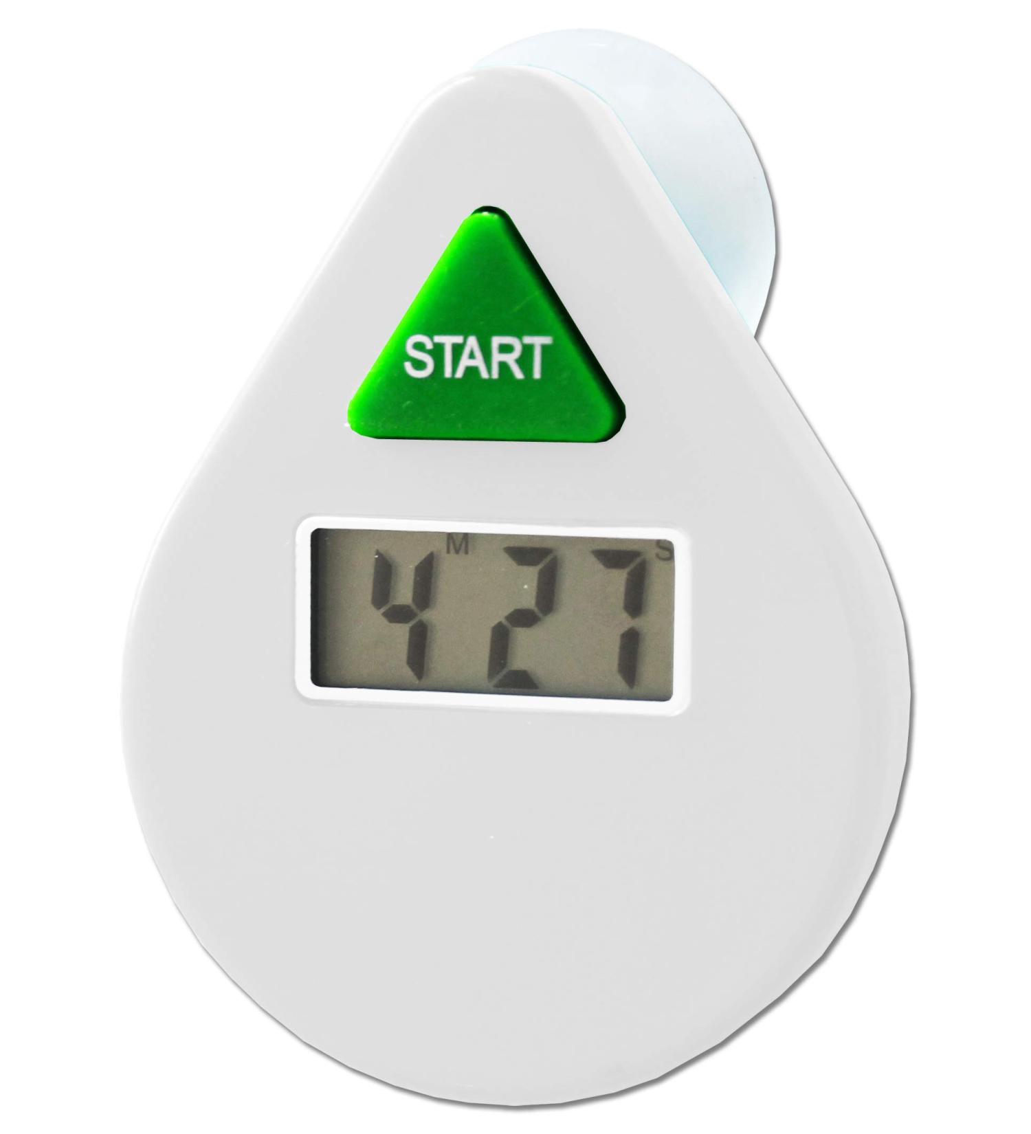 EcoSavers Shower Timer - 5 Minutes LCD Toothbrush Timer & Shower Coach - Eco-Friendly Water Saving Solution - Buy Online on GoSupps.com