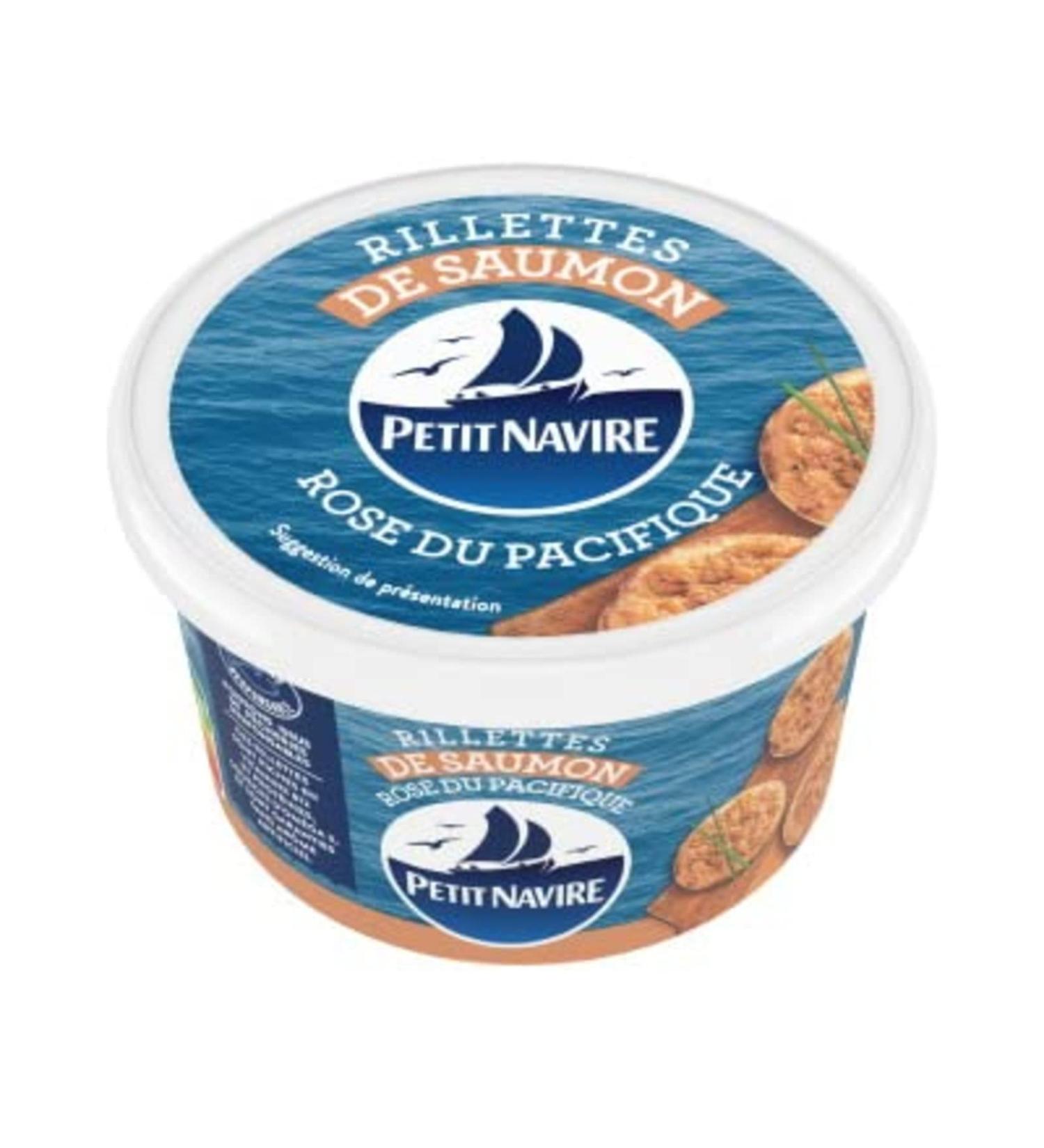 Petit Navire Salmon Rillettes Responsible Approach Petit Navire 125 g – Box of 125 g