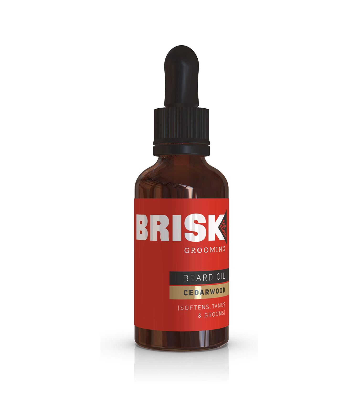 Brisk Cedar Wood Bears Oil 50ml - Premium Natural Fragrance for Men | International Shipping Available - Buy Online on GoSupps.com