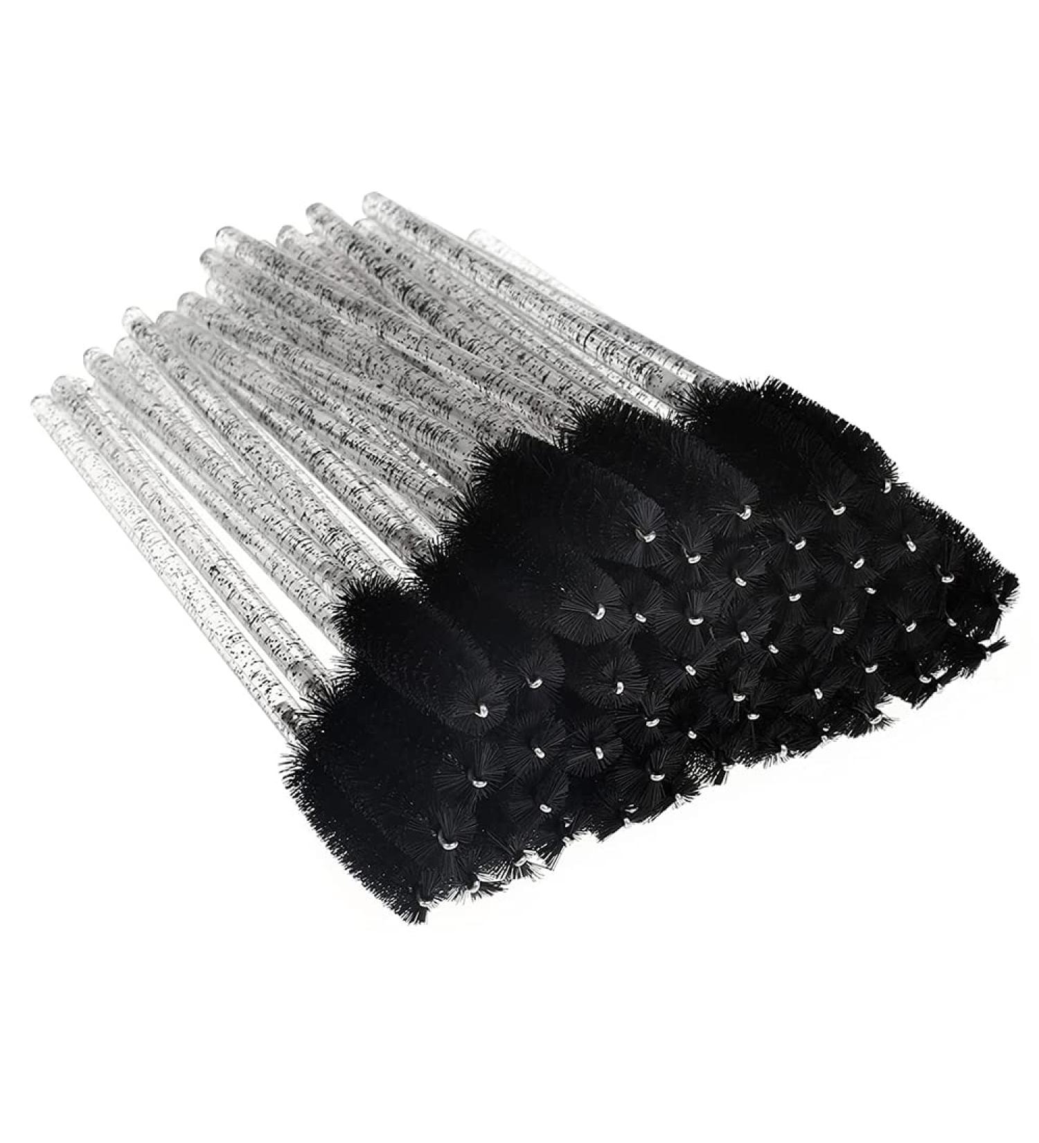 Latrate 500-Piece Eyelash Brush Set | Black Eyelash Applicator for Extensions | Magic Bars Long Eyelash Brushes for Perfect Application - Buy Online on GoSupps.com