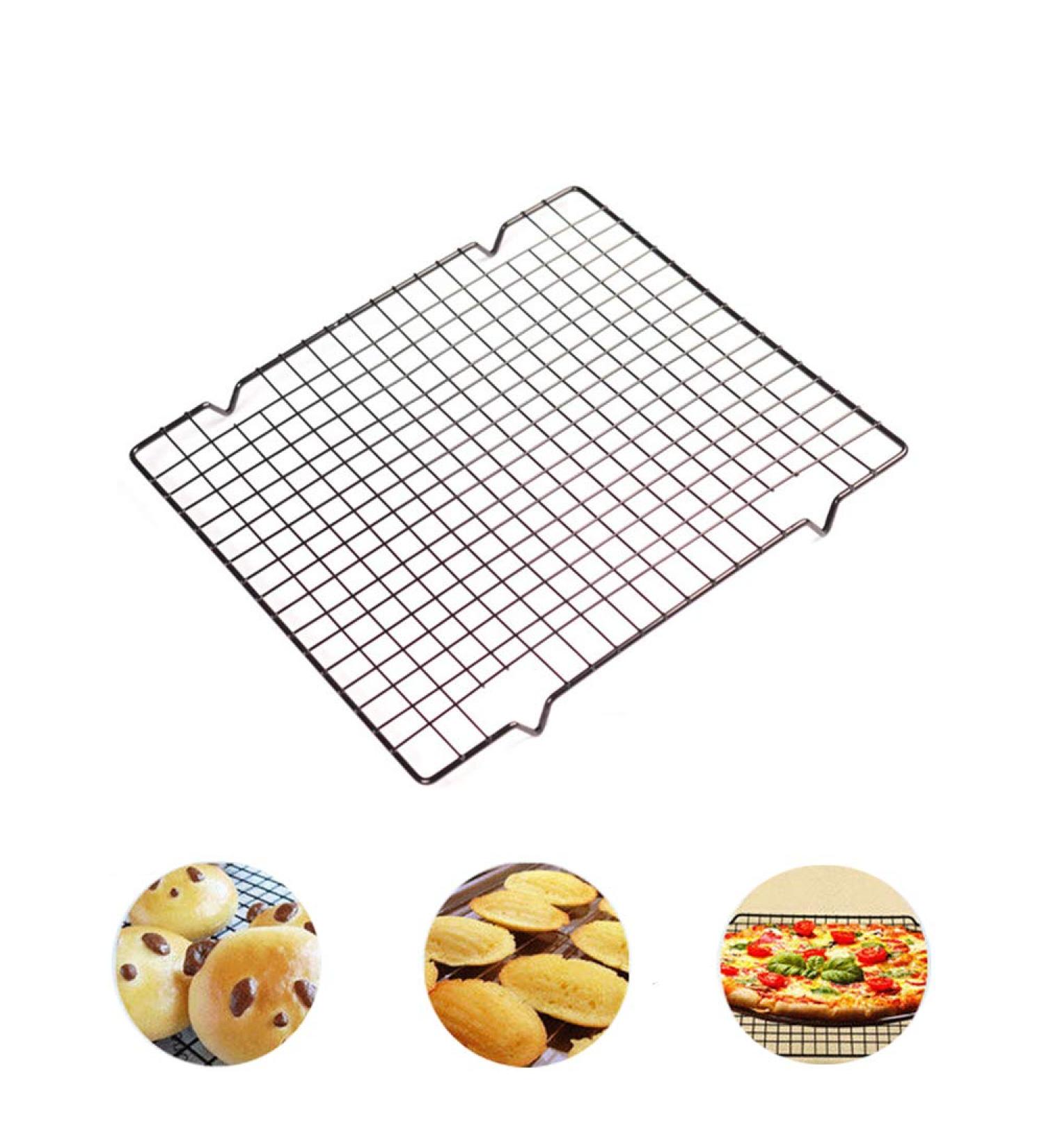Nonstick Metal Cake Cooling Rack 10x11 - Rust-Proof Baking Tool - Buy Online on GoSupps.com
