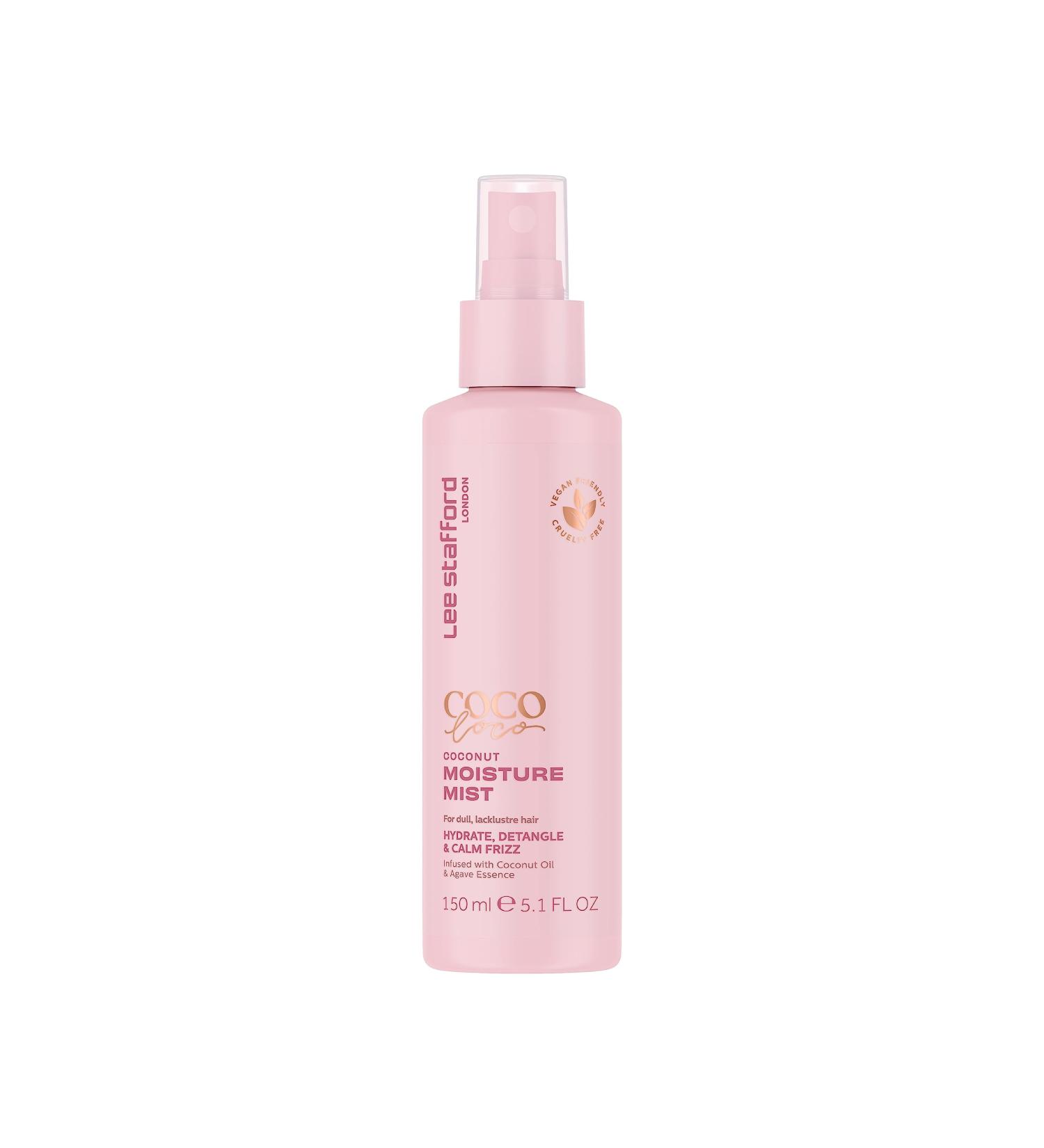 Lee Stafford Leave In Detangler Spray | Coco Loco Collection - Leave-In Conditioning Treatment Mist for Maximum Moisture Hydrated Detangles and Calms Frizz Coconut Scented 5.2 Fl Oz - Buy Online on GoSupps.com