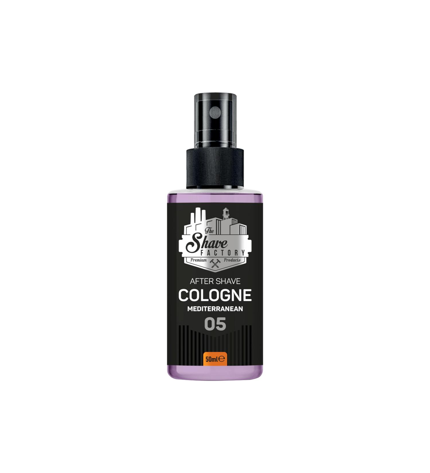the shave factory After Shave Cologne Series (05 Mediterranean 50ml (1.69 fl. oz)) 05 Mediterranean 1.69 Fl Oz (Pack of 1) - Buy Online on GoSupps.com