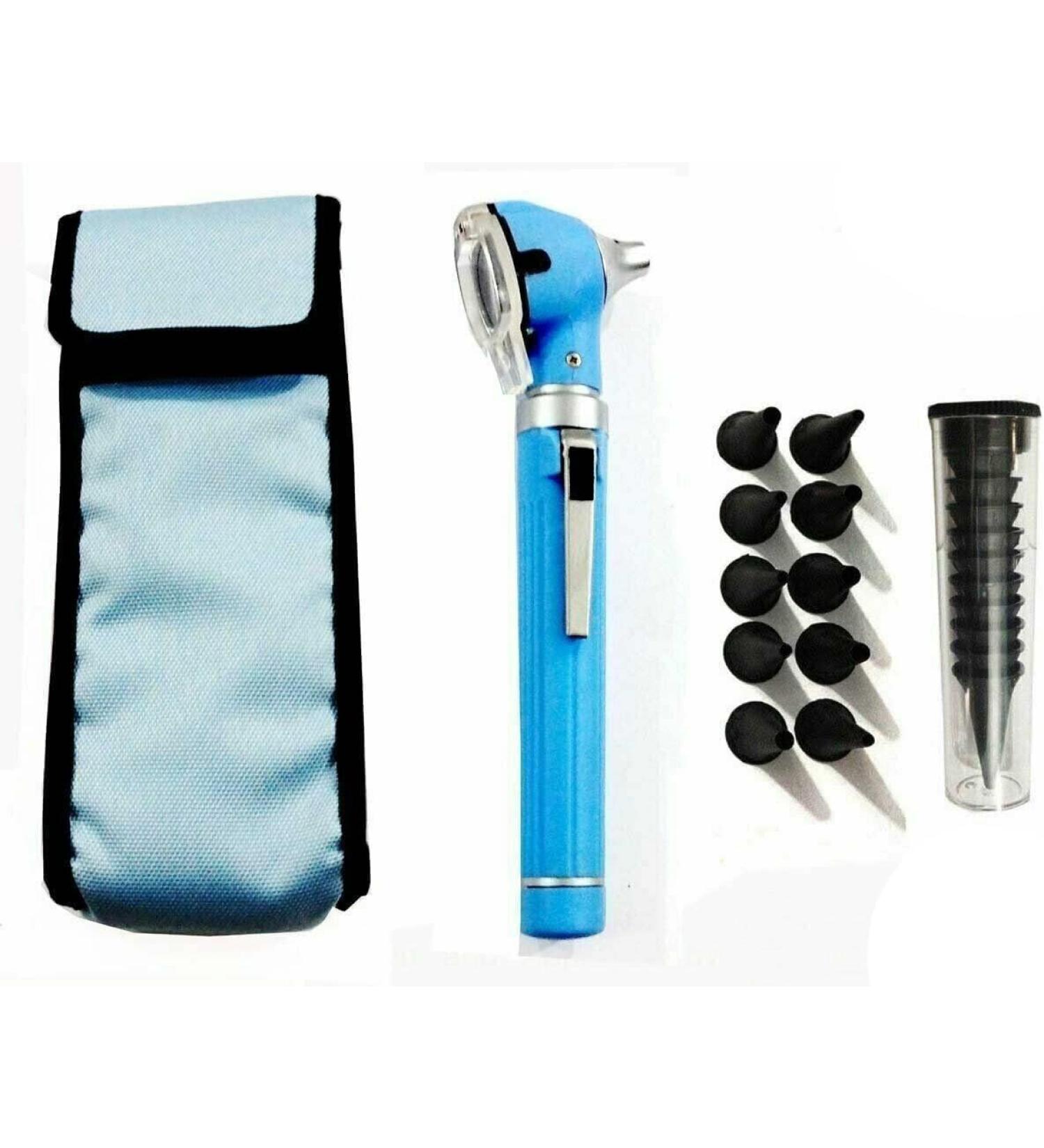 Mini Otoscope Set - Professional Ear Test Kit for Family Use | Ideal for Doctors & Nurses | Himmelblau - Buy Online on GoSupps.com