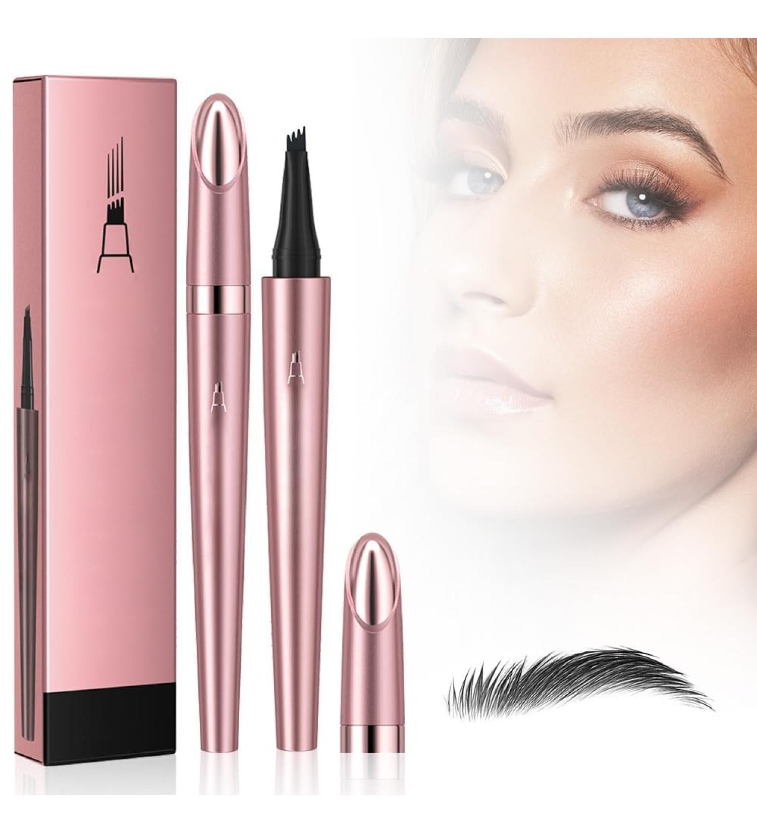 Generisch 2026 Waterproof 3D Eyebrow Pencil with 4 Forked Tips Trendy Eyebrow Pencil for Women
