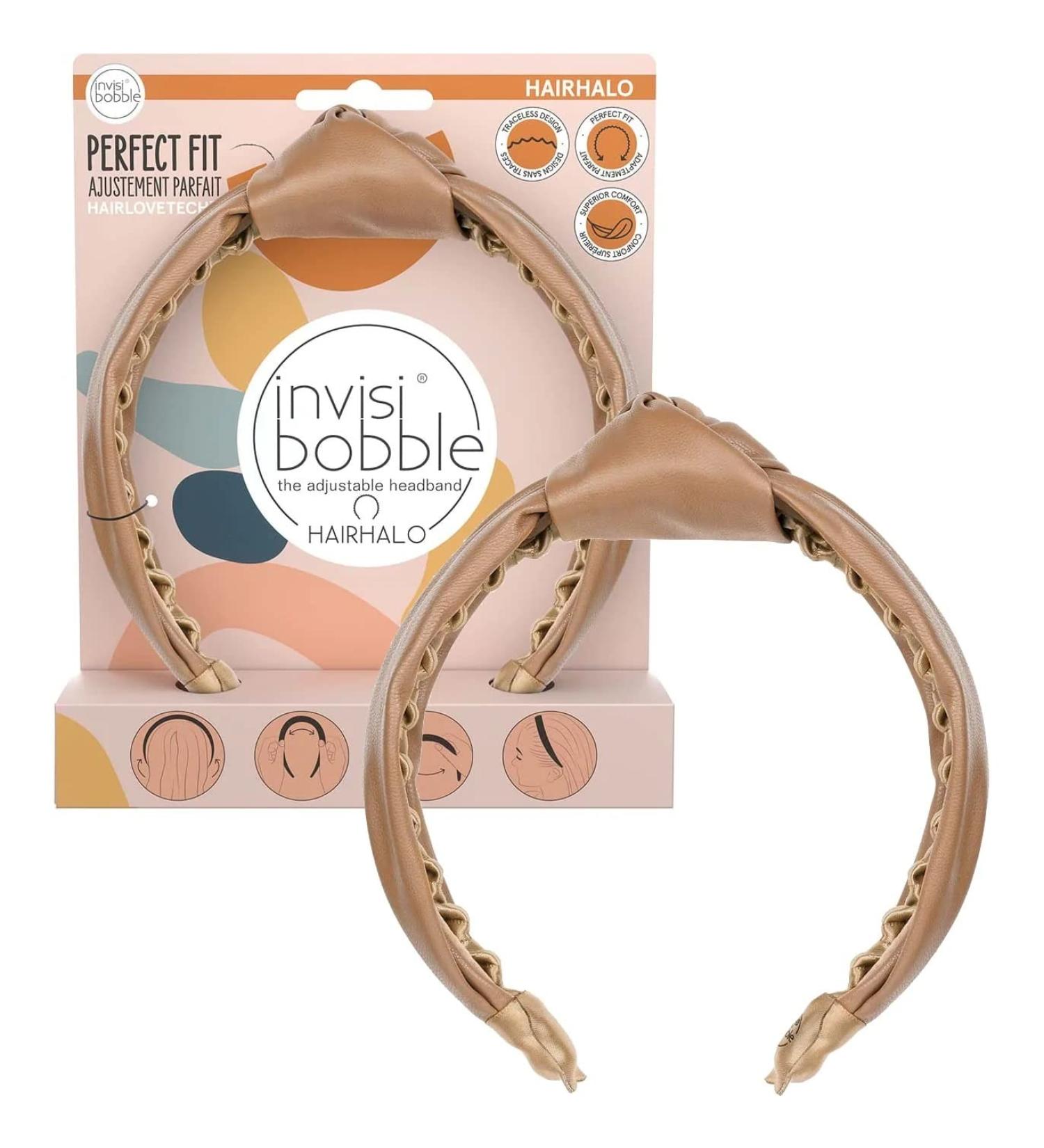 INVISIBOBBLE HAIRHALO HELLO PUMPKIN - FALL IN LOVE faux leather hair band - Buy Online on GoSupps.com