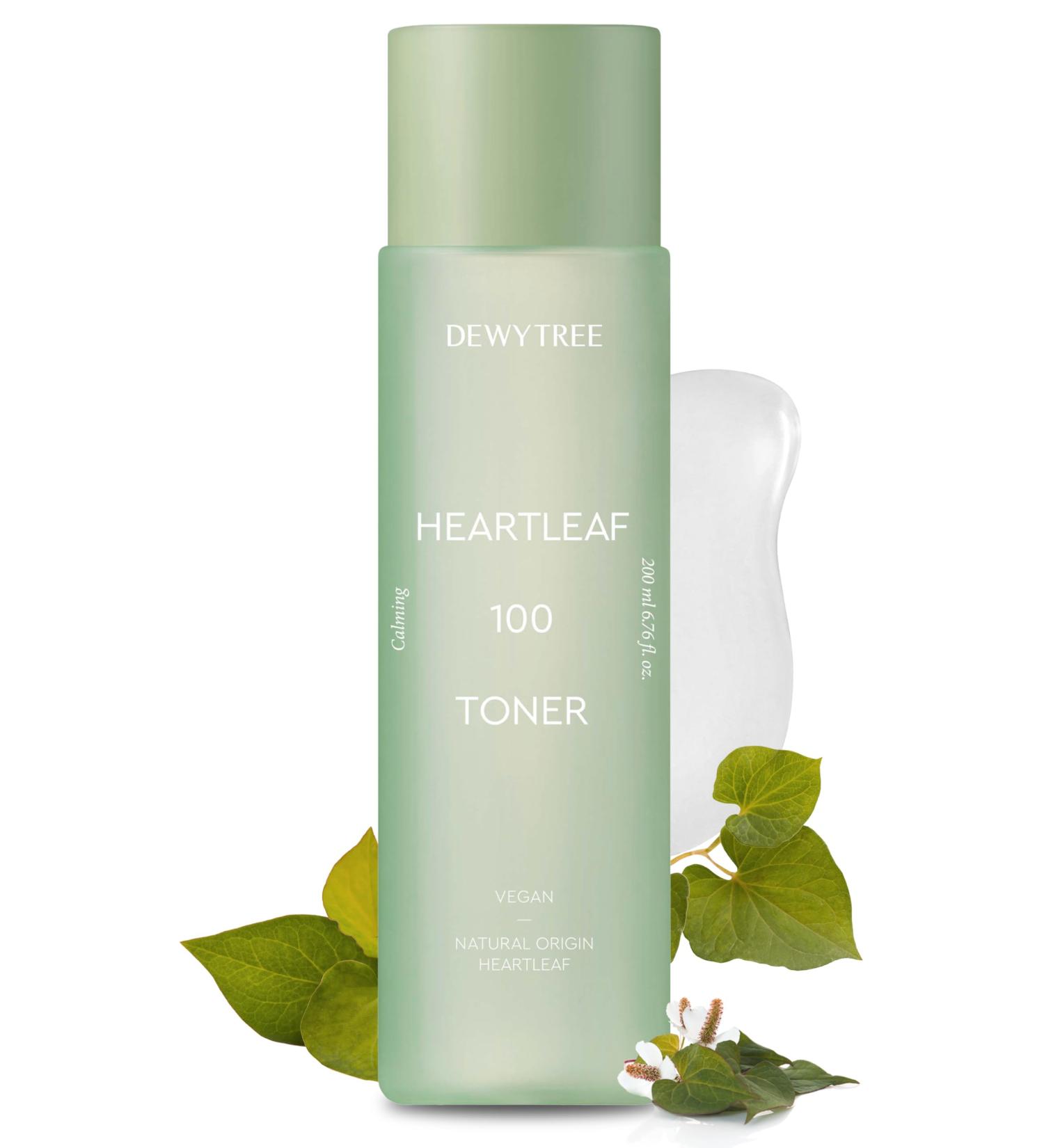 DEWYTREE Heartleaf 100 Toner | Korean Toner for Face w/Heartleaf Extract Centella Asiatica & Rosemary Oil | Hydrating Toner for Sensitive Skin | Vegan Skin Care Toner (6.76 Fl. Oz.) - Buy Online on GoSupps.com