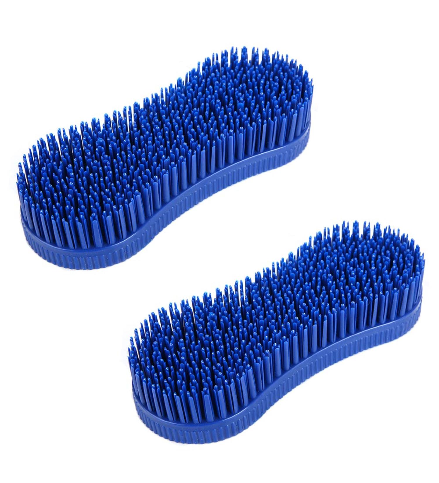 2 Pcs Silicone Horse Cleaning Grooming Brush Horse Grooming Brush Equestrian Massage Tool for Horse Grooming Care - Buy Online on GoSupps.com
