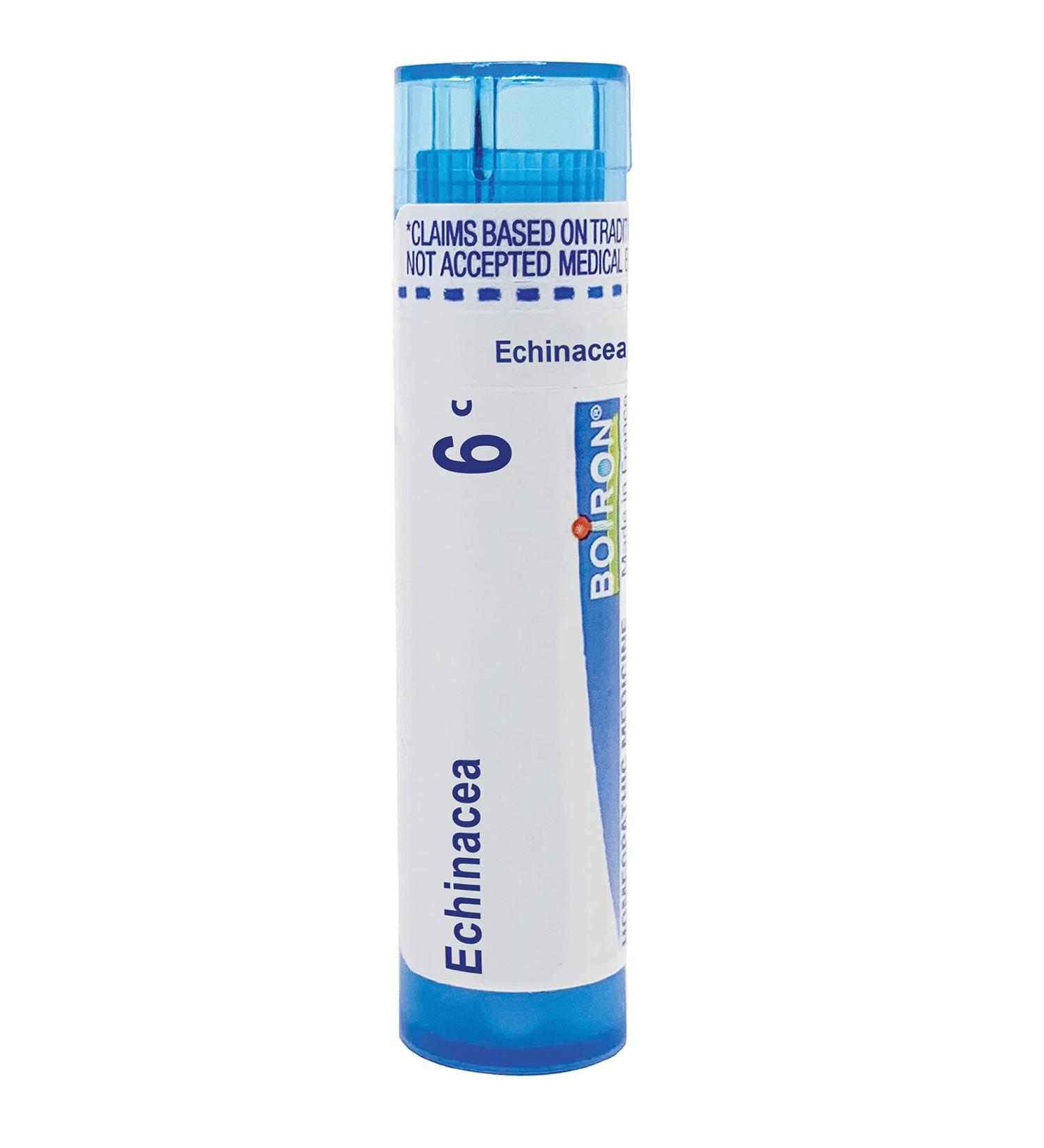 Buy Boiron Echinacea Purpurea 6C - Sore Throat Pain Relief & Fatigue - 80 Pellets - International Shipping Available - Buy Online on GoSupps.com