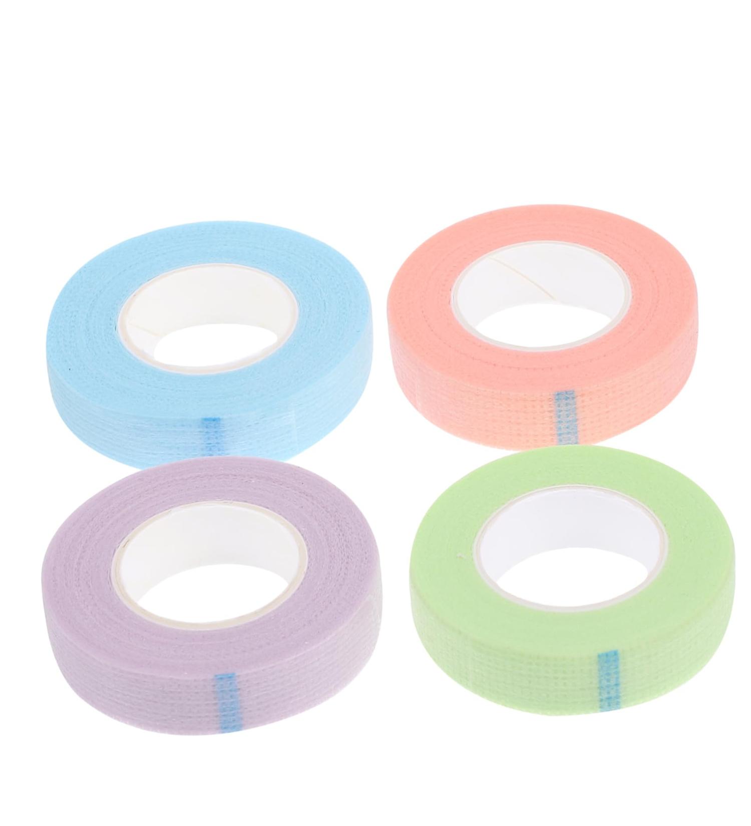 Buy FOMIYES 12 Rolls Eyelash Tape - Eyelid & Lash Extension Adhesive | Medical Makeup Strips for Beauty Salons - Non-Woven Breathable Fabric - Buy Online on GoSupps.com
