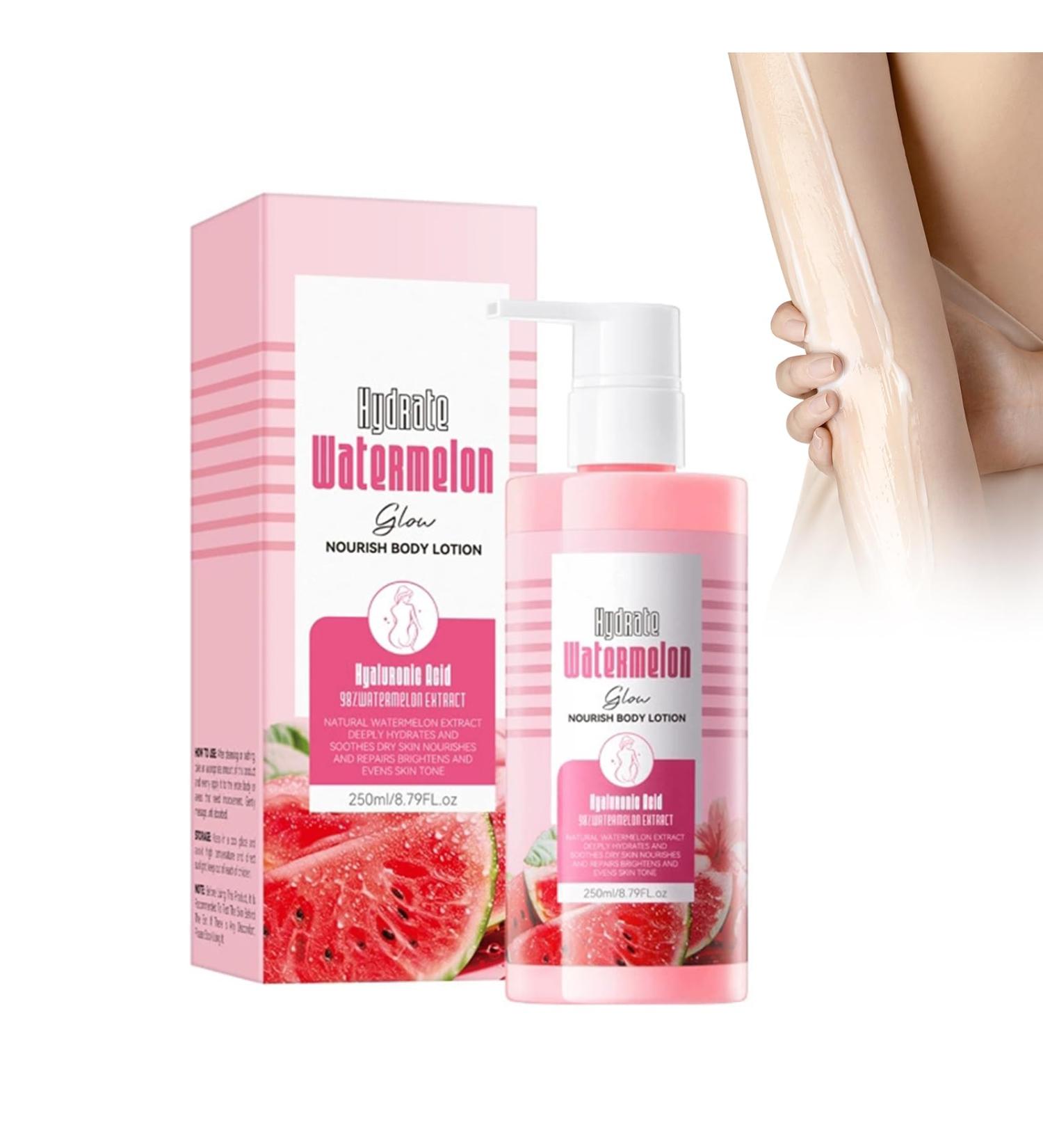 Crsetmyth Whitening Watermelon Moisture Cream 250 ml Watermelon Facial Cream Moisture Dispensing & Lightening Creme Skin Care ber Nacht Moisture Cream for Facial Skin Care Glatte - Buy Online on GoSupps.com