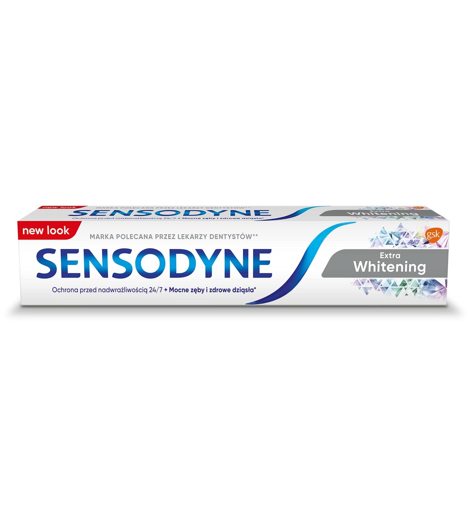 Sensodyne Rapid Action Whitening Tooth Cream 75ml - Buy Online on GoSupps.com