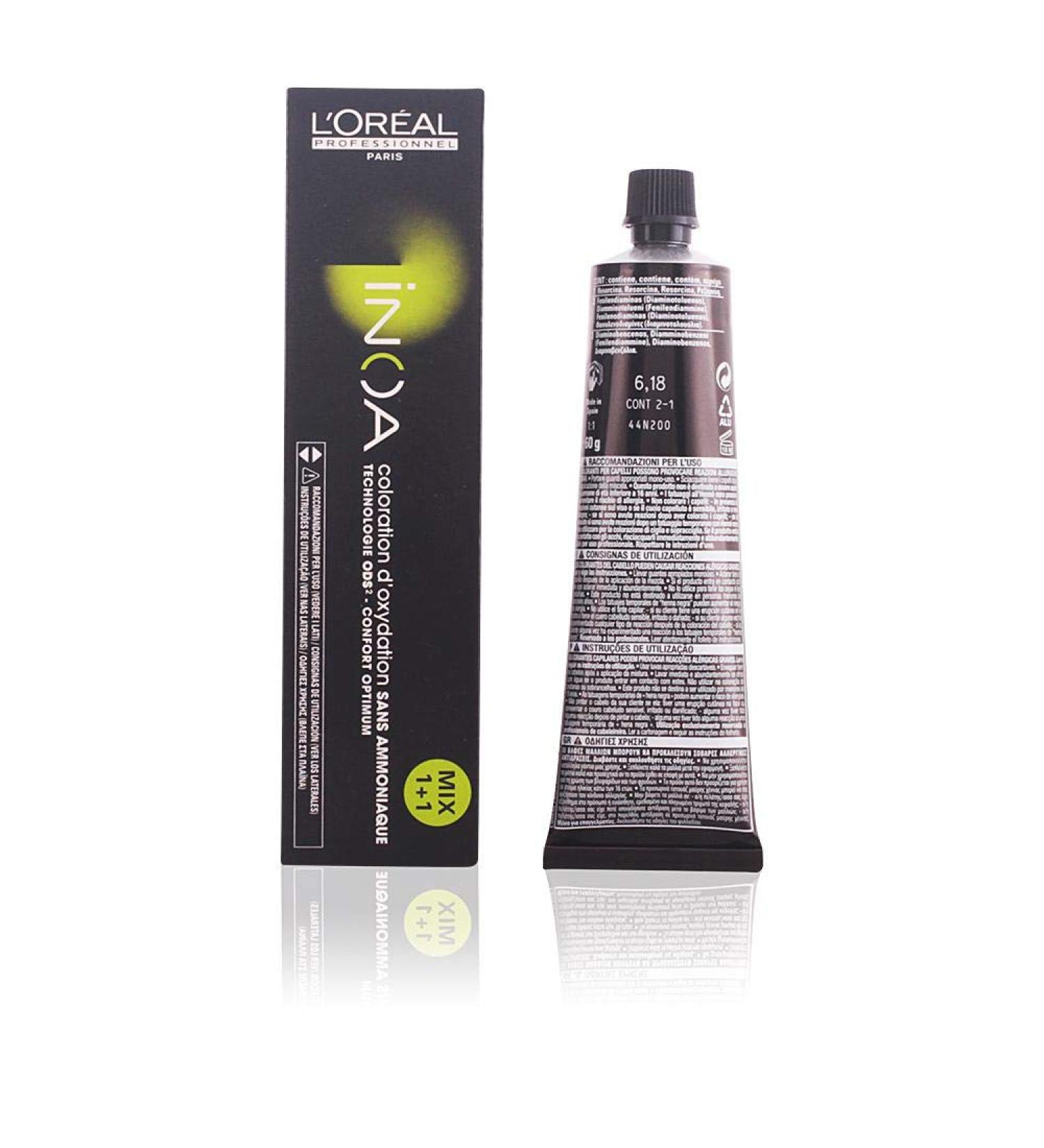 Inoa Mochas sin Amoniaco 6.18 - Tinte de Cabello Sin Amoniaco 60g | Env o Internacional - Buy Online on GoSupps.com