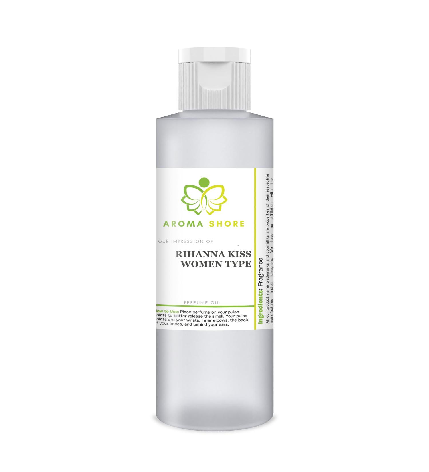 Perfume Oil - Our Impression Of and compatible with Rih'Anna Kiss Women Type 100% Pure Uncut Body Oil Our Interpretation Perfume Body Oil 1 Fl Oz - Buy Online on GoSupps.com