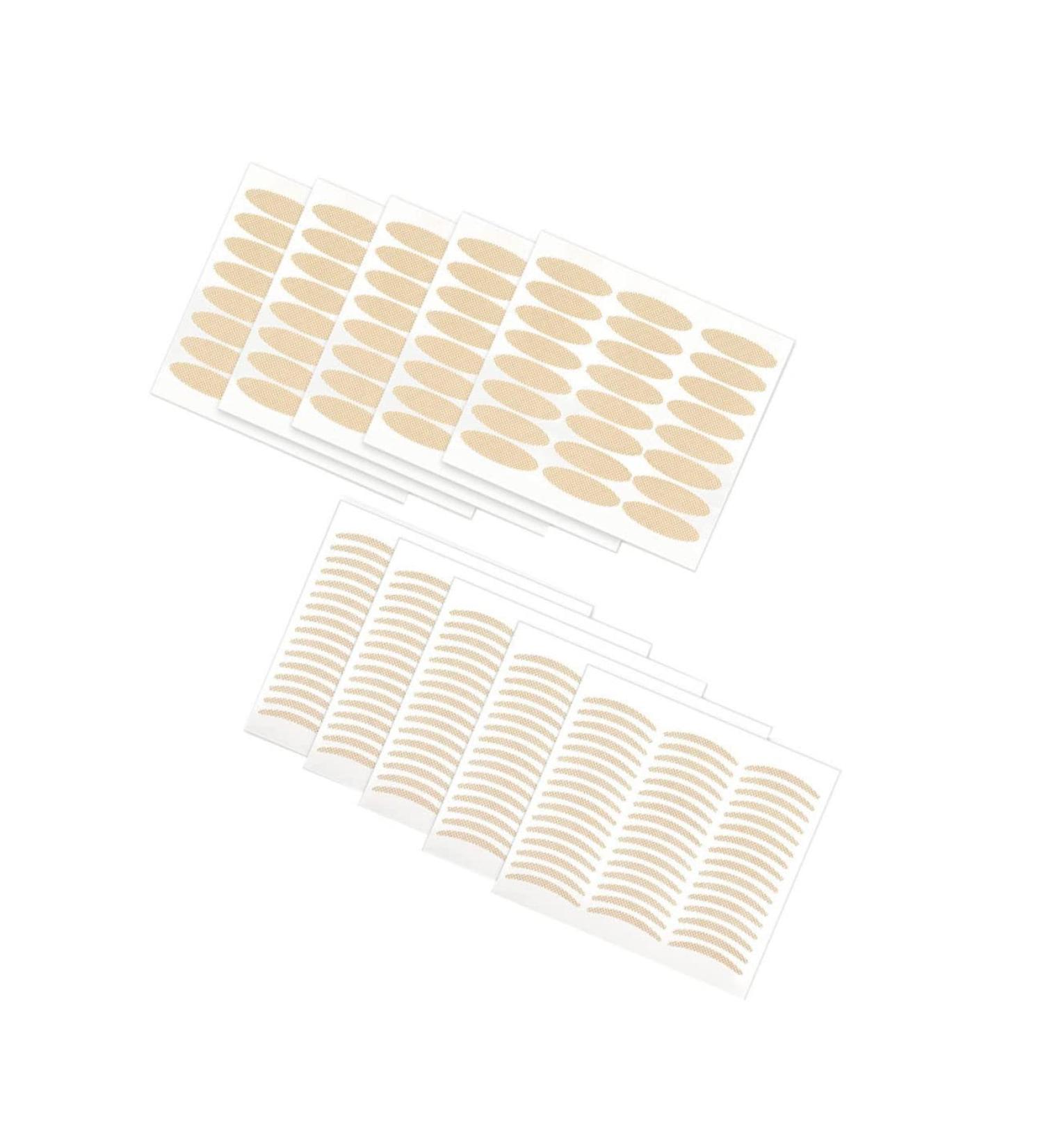 Mipcase 40 Sheets Lace Double Eyelid Sticker Makeup Tape Invisible Eyelid Tapes Makeup Sticker Supplies Mesh - Buy Online on GoSupps.com