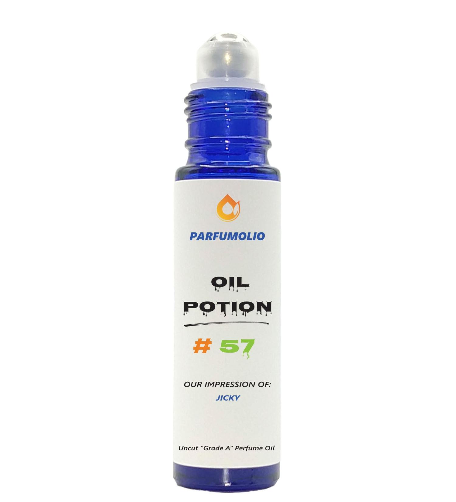 Oil Potion # 57 Inspired by Jicky Women's Uncut Grade A Fragrance Body Oil Dupe Concentrated Long Lasting Roll-On 10ml / 0.33 oz - Buy Online on GoSupps.com