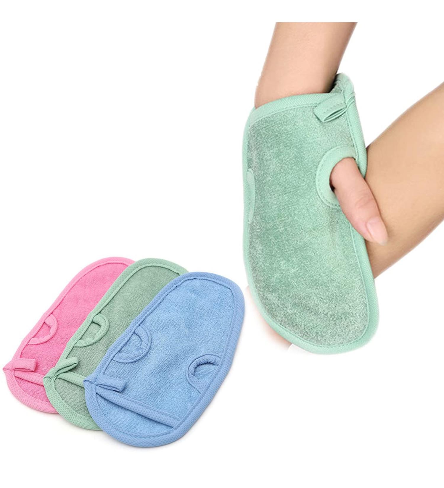 3 PCS Bathing Shower Mittens - Exfoliating Massage Spa Towel for Adults & Children - Buy Online on GoSupps.com