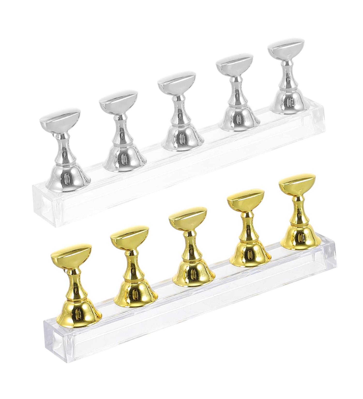 minkissy 2 Sets Nail Holder Nail Practice Holder Nail Stand Nail Art Holder Nail Art Practice Stands Nail Display Stand Nail Art Practice Rack Nail Art Stand Manicure Acrylic Checkerboard - Buy Online on GoSupps.com