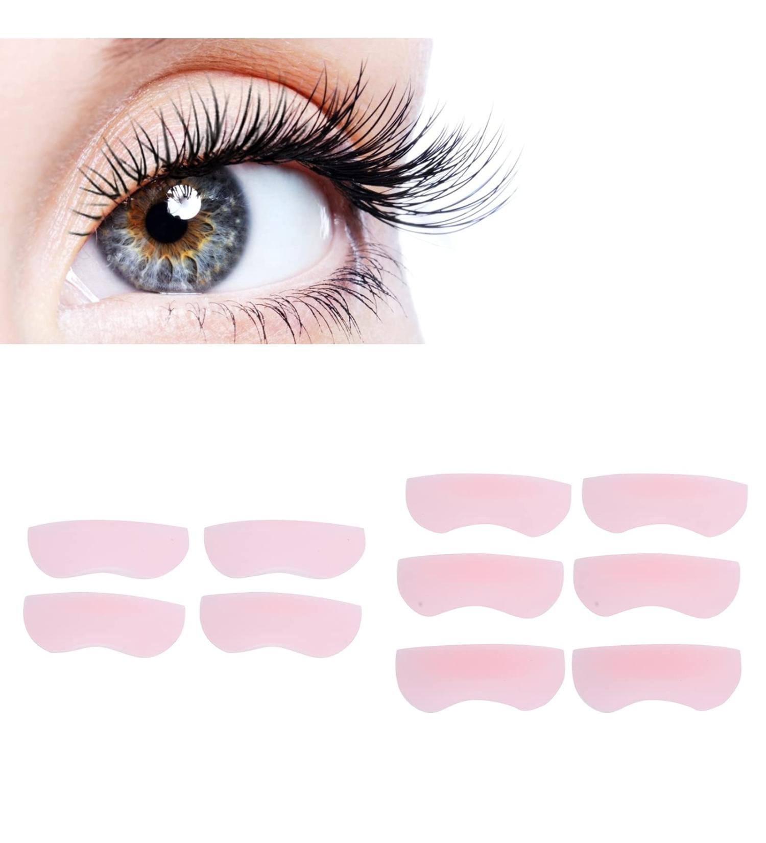 10 Silicone Eyelash Perming Curlers - Reusable Lash Lift Pads & Rods | XS S M L XL - Perfect for Lash Lifting - Buy Online on GoSupps.com