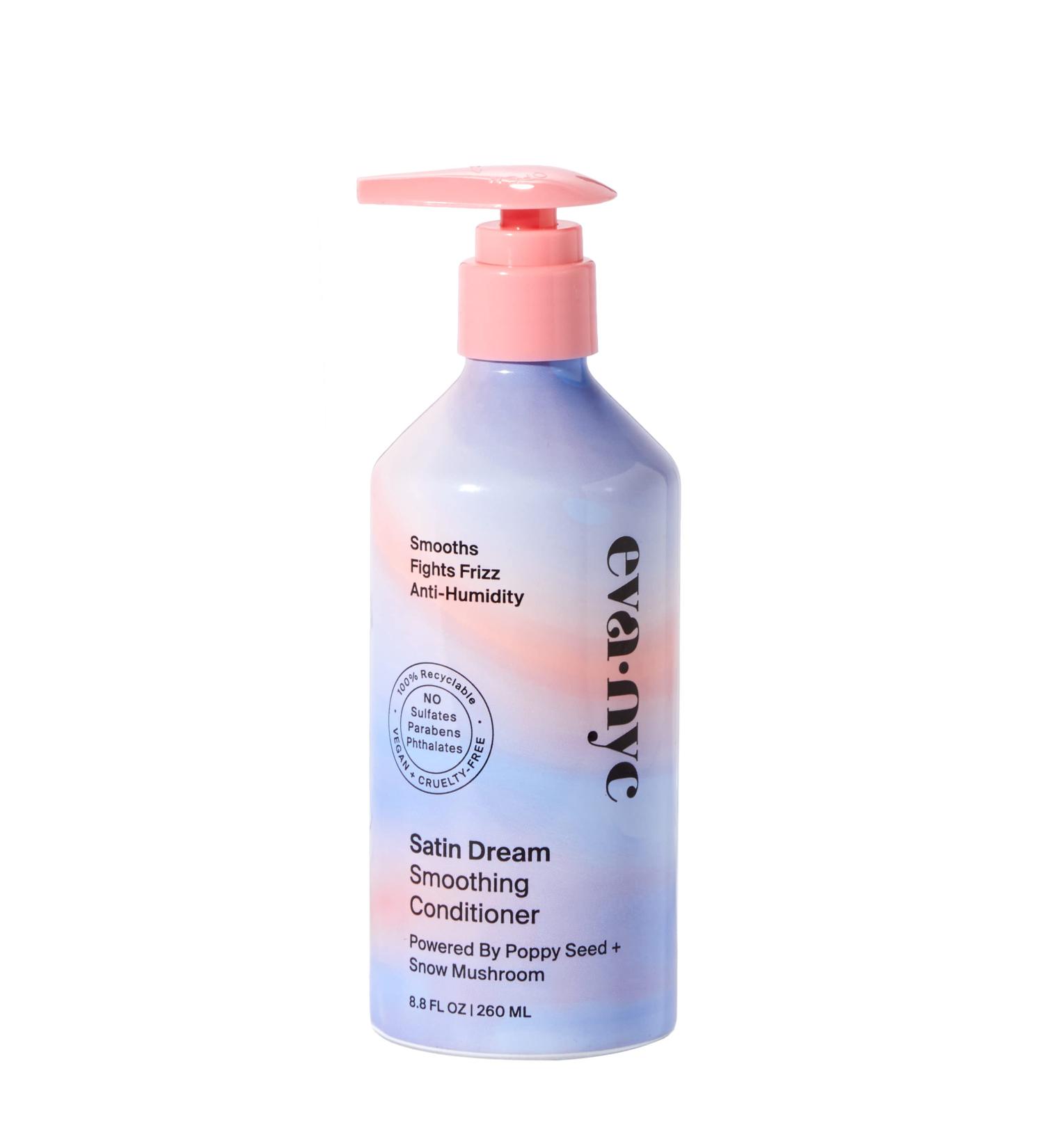 Eva NYC Satin Dream Smoothing Conditioner - Anti-Frizz Hair Care for Soft, Smooth Hair - GMO-Free - 8.8 fl oz - Buy Online on GoSupps.com