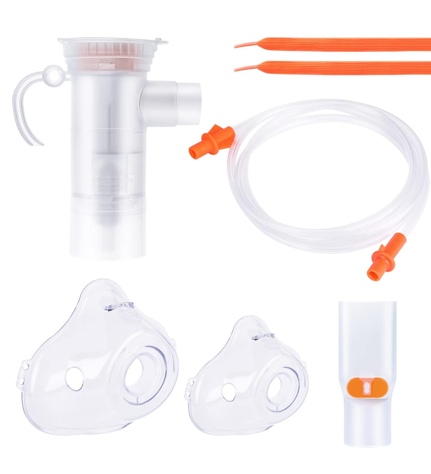 VCBB Nebulizer Tubing and Mouthpiece Replacement Kit - Universal Size for Adults & Children - Ideal for Home and Travel Use - Buy Online on GoSupps.com