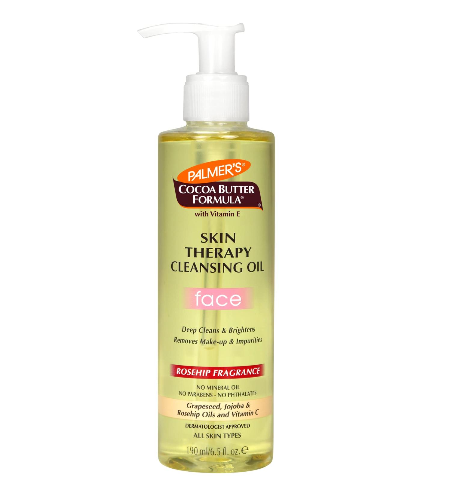 Palmers Cocoa Butter Facial Oil - Gentle Makeup Remover 6.5oz - Buy Online on GoSupps.com