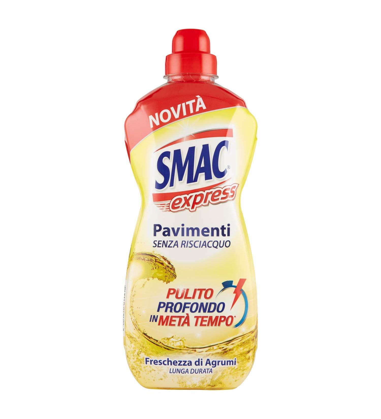 Smac Express Flooring Cleaner 1L - No Detergent Citrus Freshness Ideal for International Shipping - Buy Online on GoSupps.com