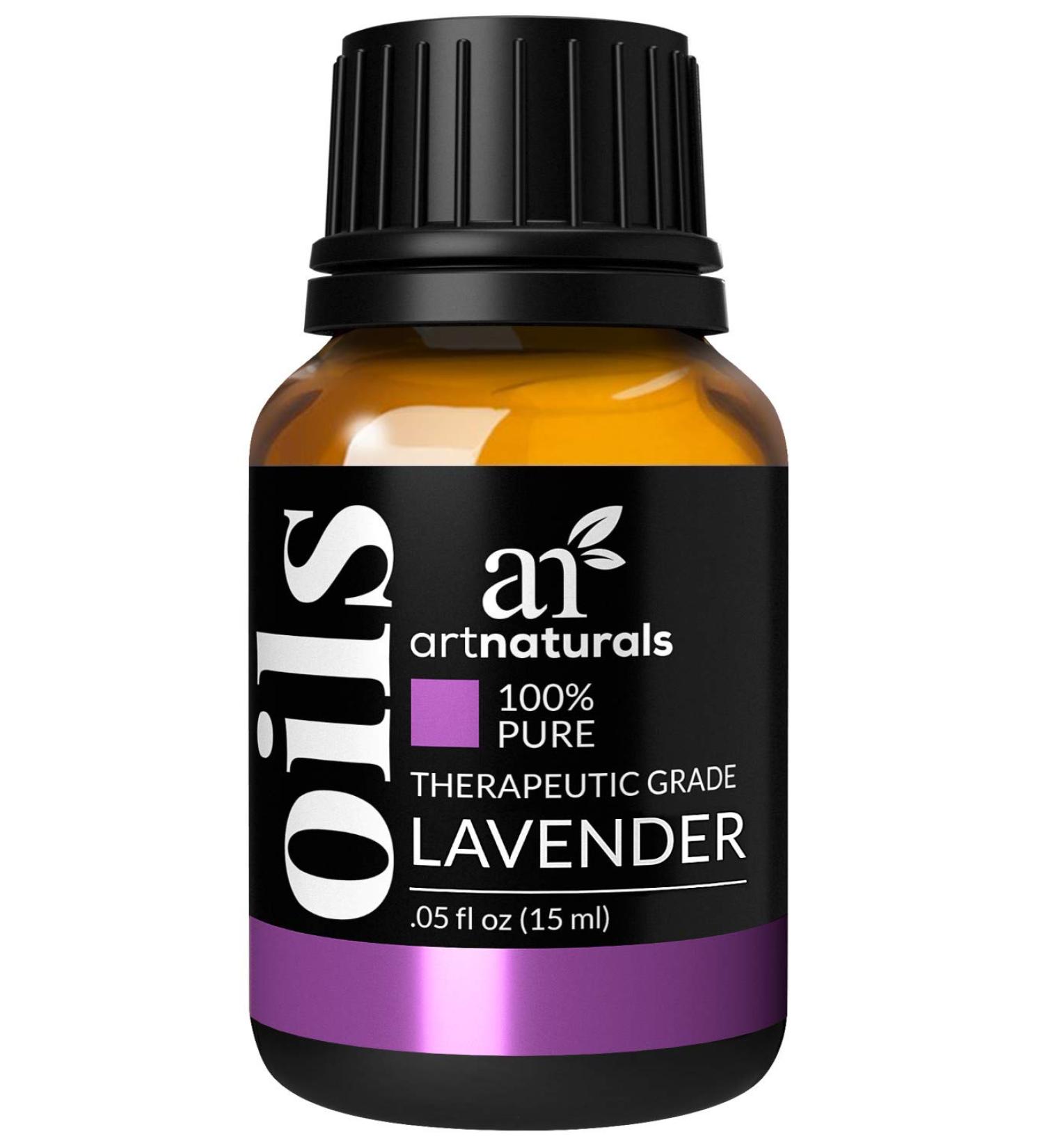 100% Pure Artnaturals Lavender Oil - 0.5 fl oz (15 ml) | Therapeutic & Aromatherapy - Buy Online on GoSupps.com