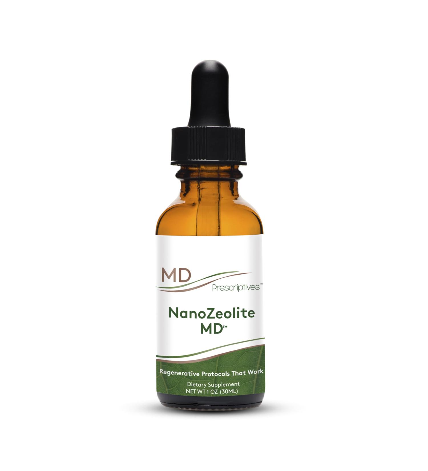 NanoZeolite MD - Soluble Zeolite Detox Drops - 60 Servings Dietary Supplement - Fast Shipping Worldwide - Buy Online on GoSupps.com