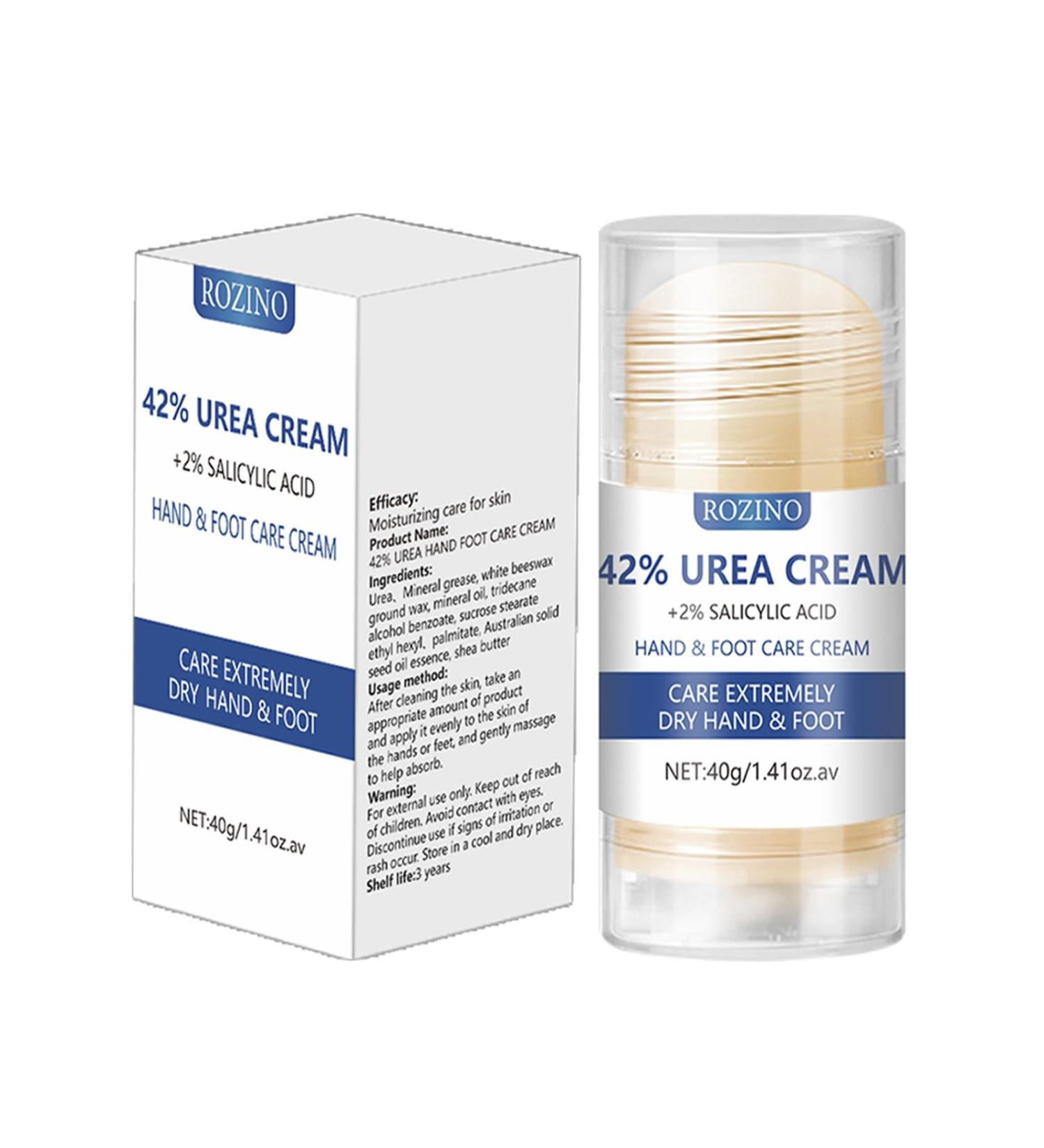 Moisture Level Urea 42% Foot Cream Cracked Heel Repair Cream for Feet And Hand Foot Cream for Cracked Heels And Dry Skin Foot Care Cream Deep Hydrating & Smooth Dull Skin Remover Foot Cream - Buy Online on GoSupps.com