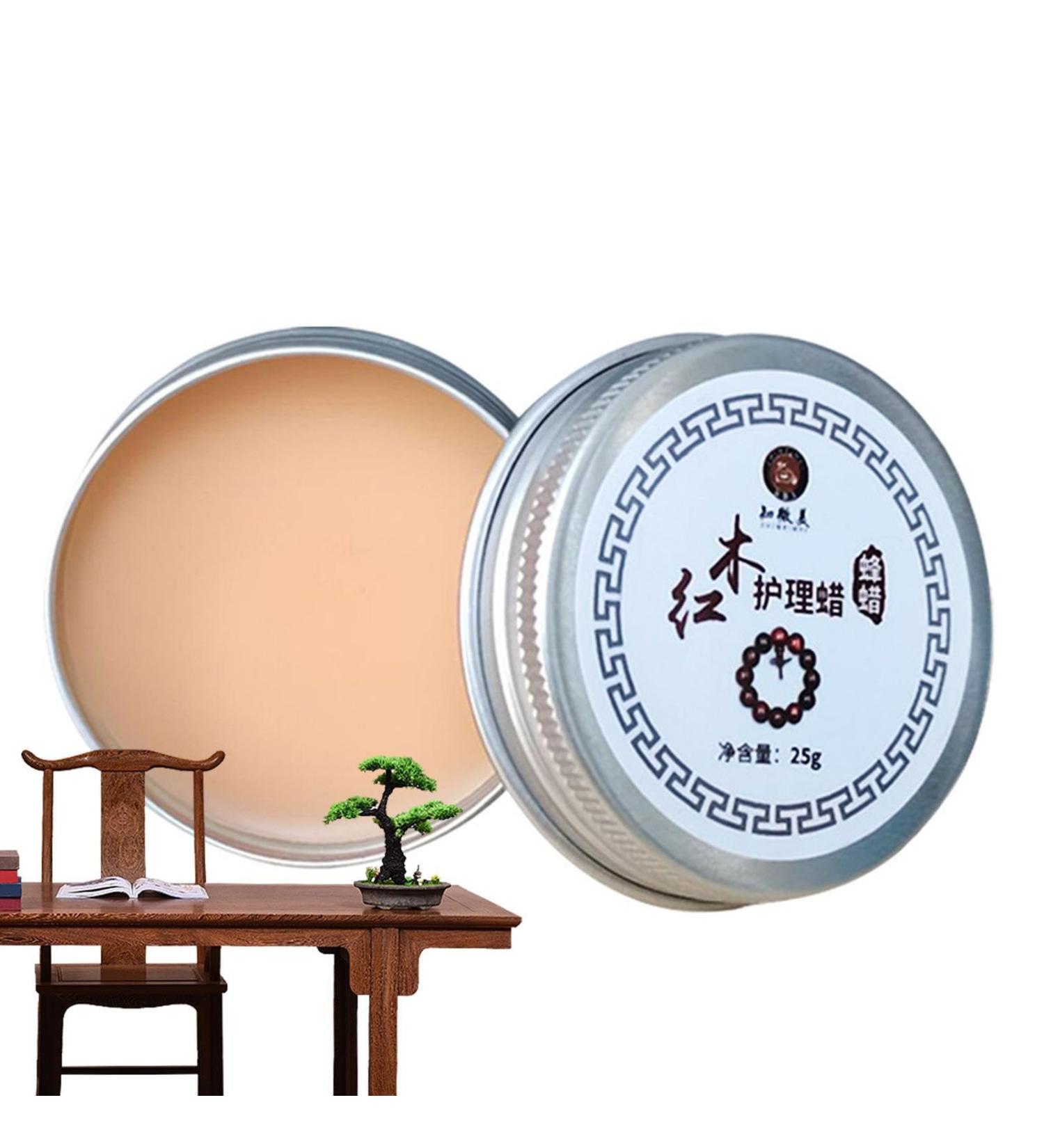 Wood Floor Wax Polish | Beewax Restorer Polishing Seasoning Wood 25g - Bees Waxing Furniture Polish for Home Furniture Protection Furniture Care Cle-ca - Buy Online on GoSupps.com