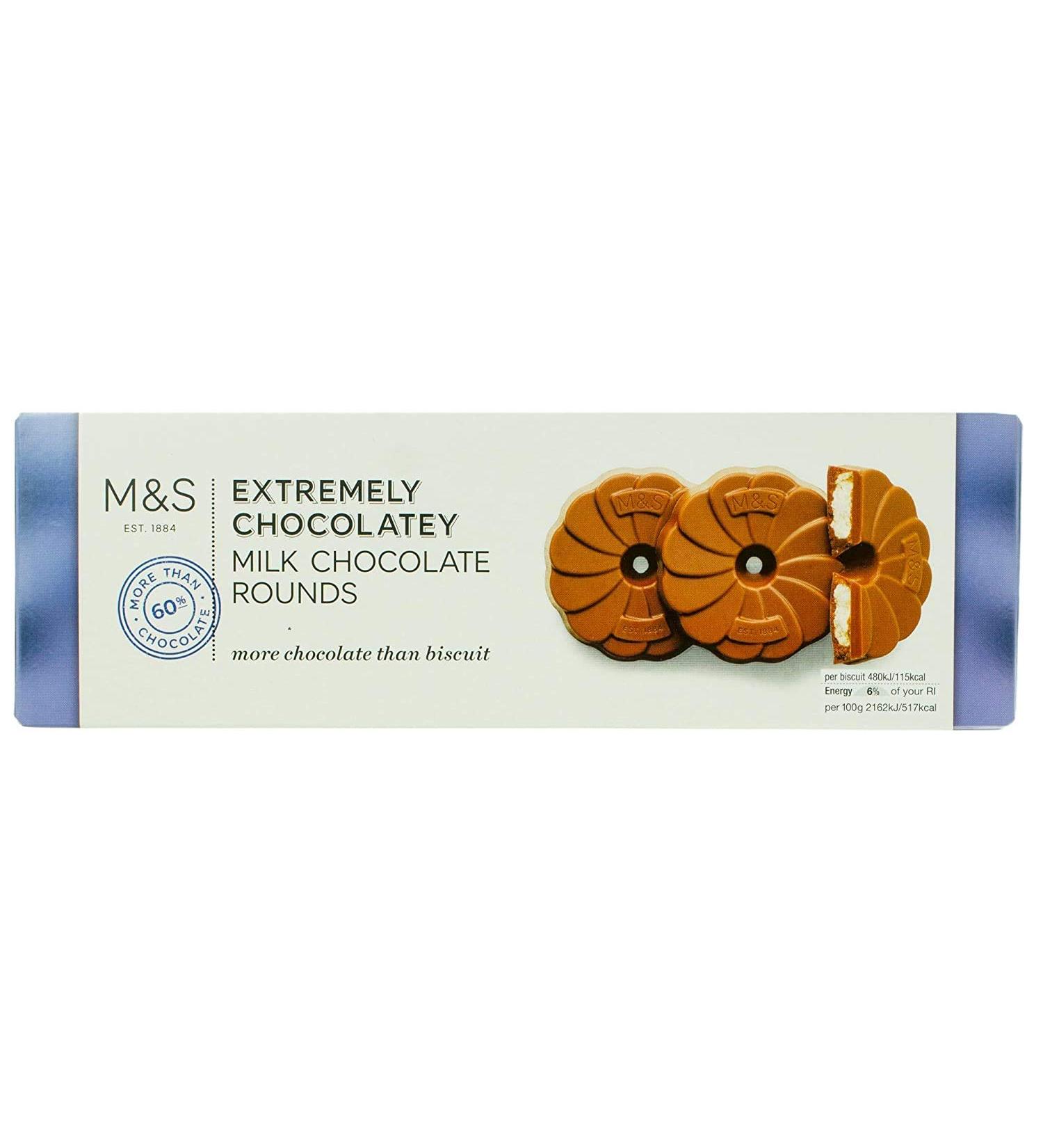 Marks and Spencer Milk Chocolate Round Biscuits | 2 x 200g