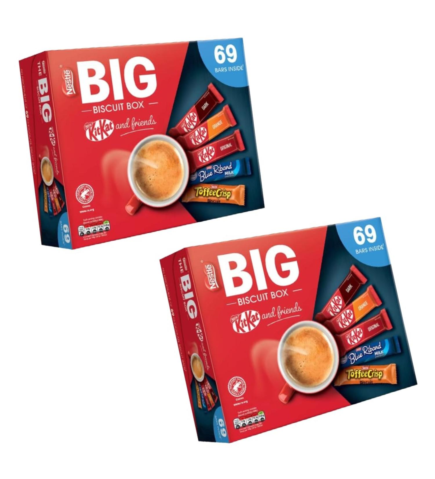 Nestl The Big Biscuit Box Set of 2 Chocolate Biscuit Boxes 71 - Buy Online on GoSupps.com