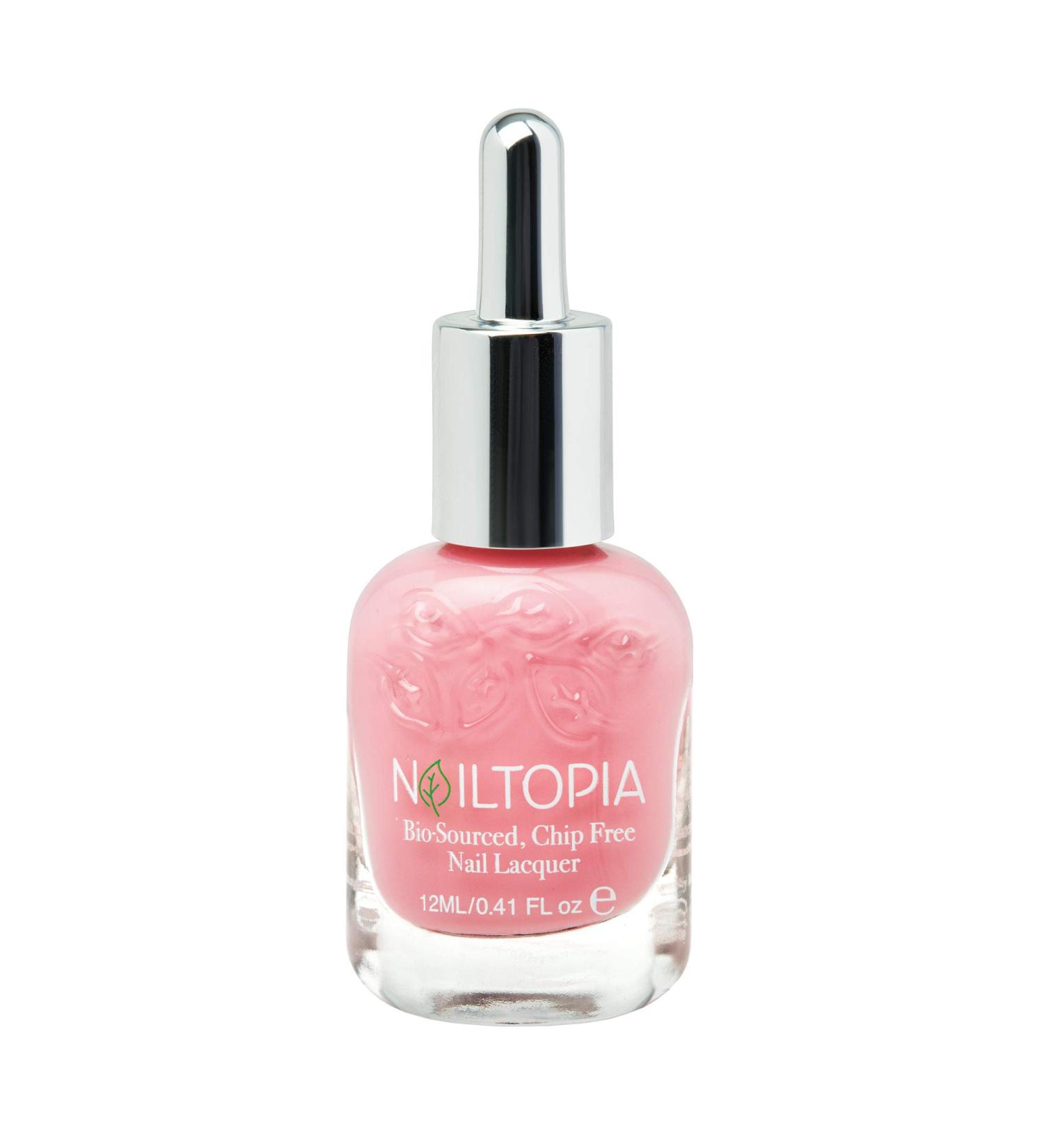 Nailtopia Bio-Sourced Chip-Free Nail Lacquer - Strengthening Coat for Fast Manicures - Cuticle Art - Pro Color Finish - Uptown Girl - 0.41 oz - Buy Online on GoSupps.com