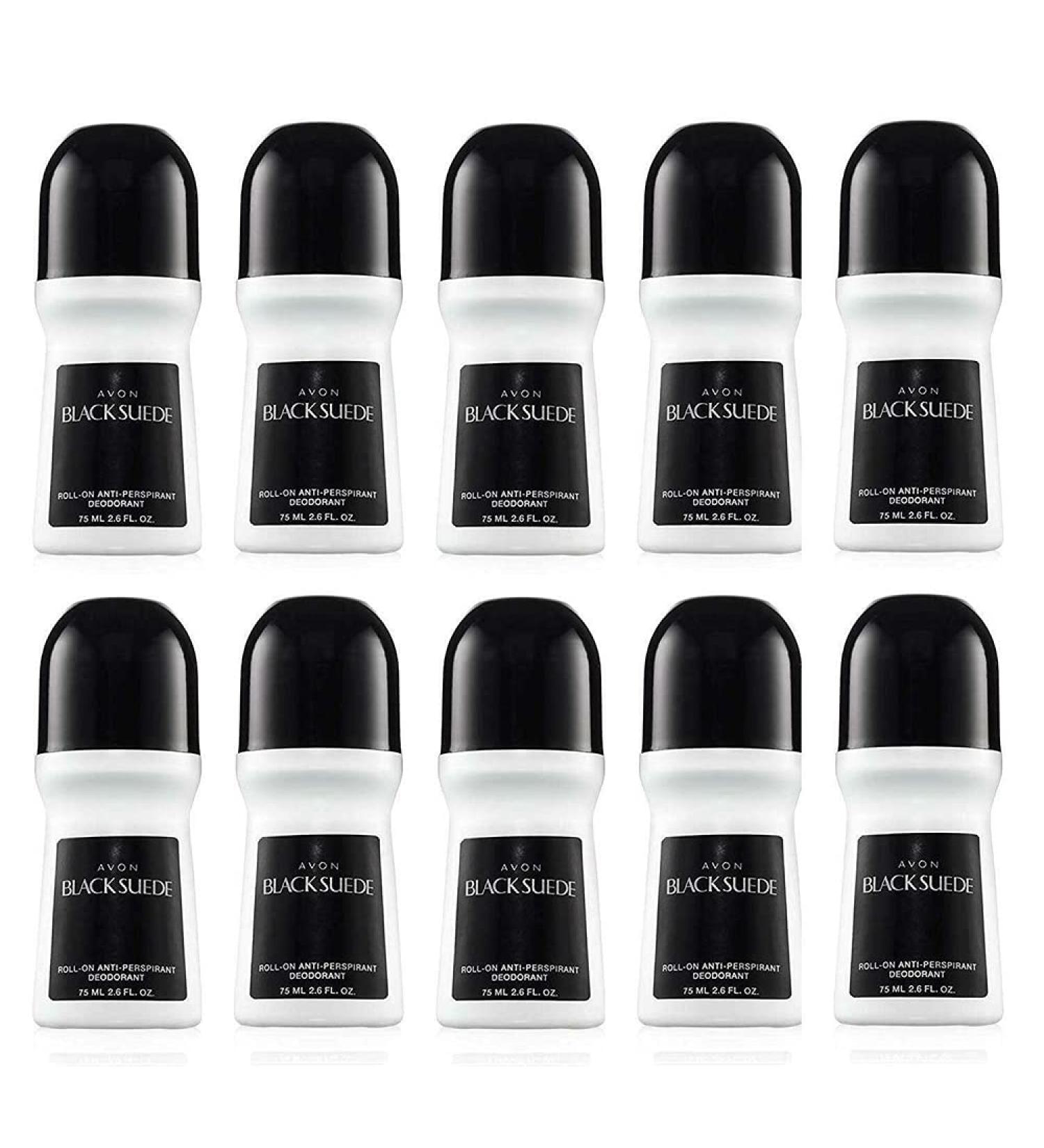 Avon Black Suede Deodorant 2.6 oz lot of 10