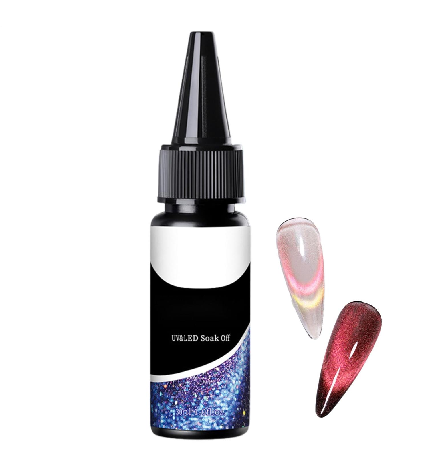  Generisch Clear gel nail polish for a clear finish | 30ml Long-lasting adhesive gel Mixing gel for application on nails for exercise parties and at-home manicure projects - Buy Online on GoSupps.com