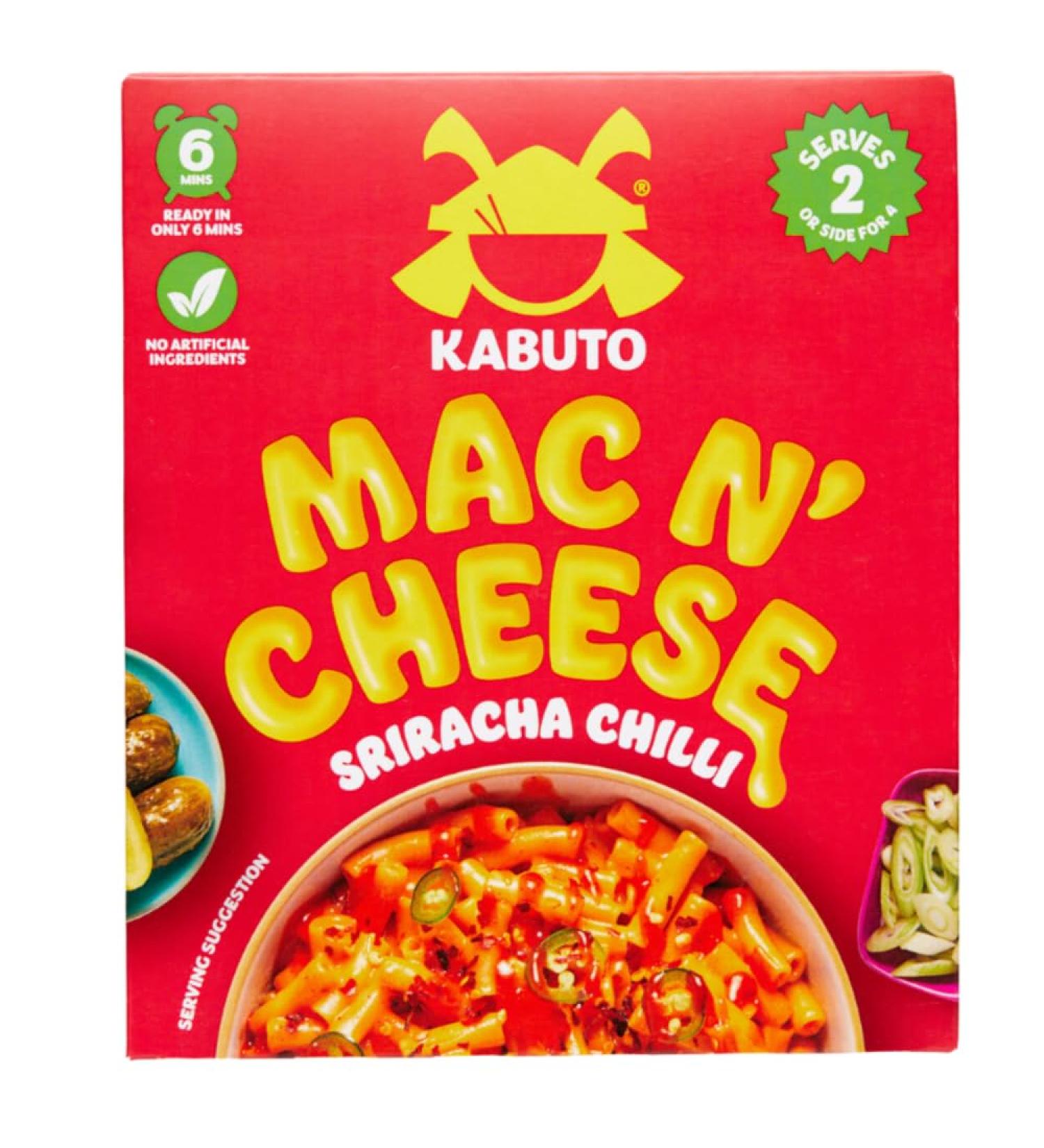 Sriracha Chilli Cheese Mac n' Cheese Big Box Instant Pasta 200g | Kabuto Noodles - Buy Online on GoSupps.com