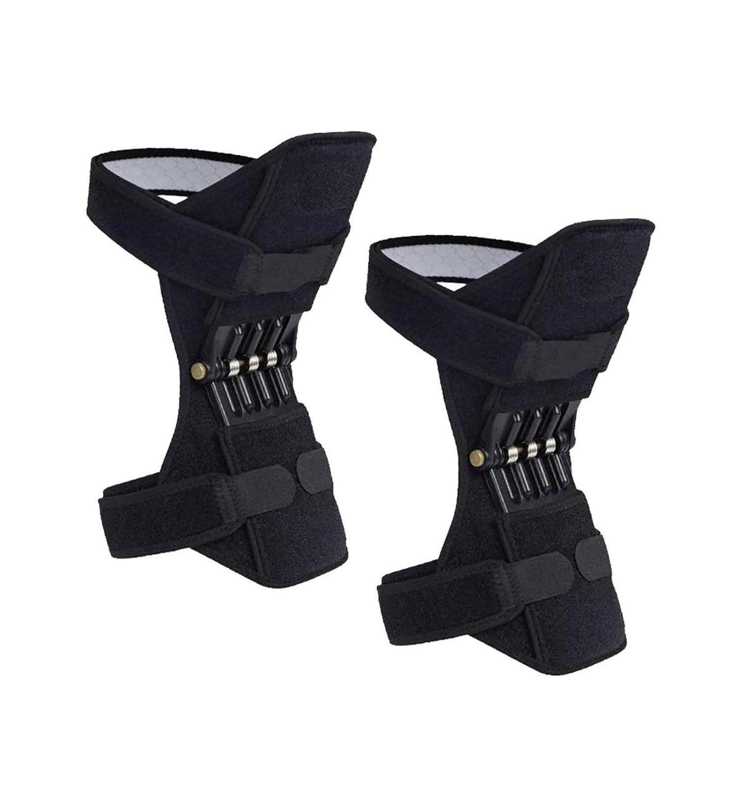 Joint Support Knee Pads Upgraded Power Lift Knee Stabilizer Pads - Powerful Rebound Spring Force Knee Protection Booster - Breathable Joint Knee Support Brace for Men Sports Squat Training