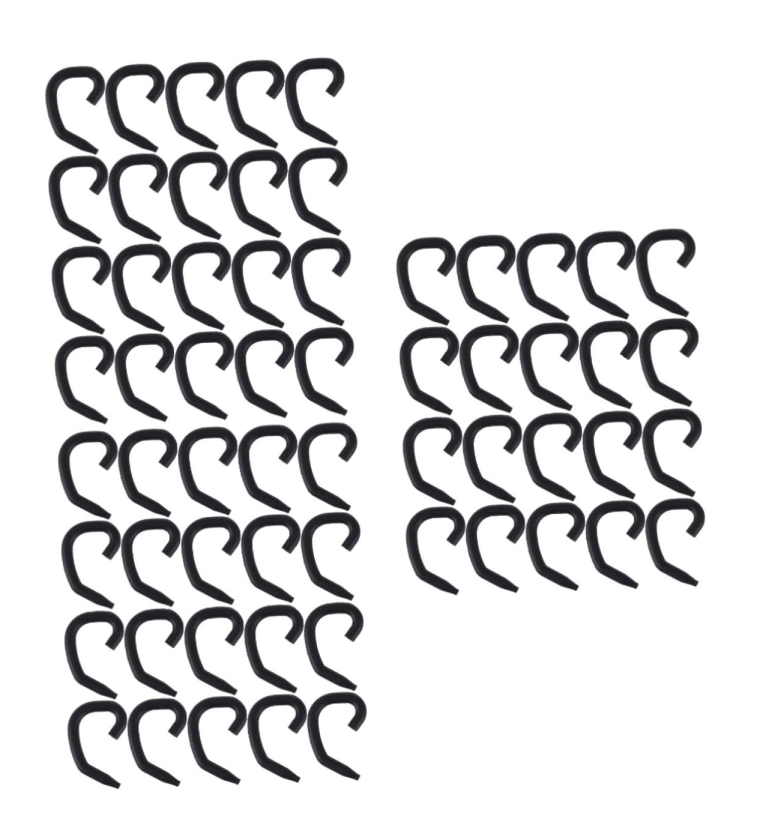 Toddmomy 60 PCS S Hook Extension Hooks - Ear Protection Cover & Tape for Facial Masks Male Ear Extensions - Buy Online on GoSupps.com