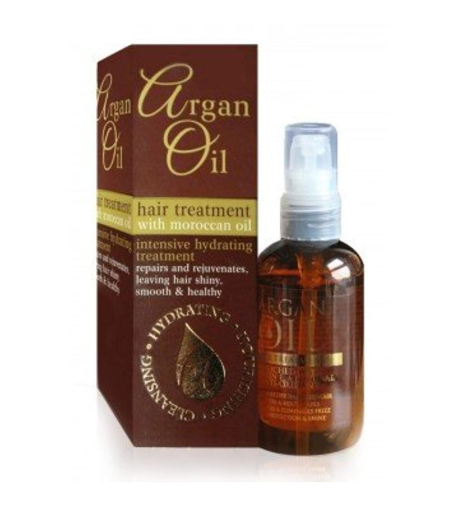 2x Argan Oil Hair Treatment 100ml With Moroccan Oil & Vitamin E