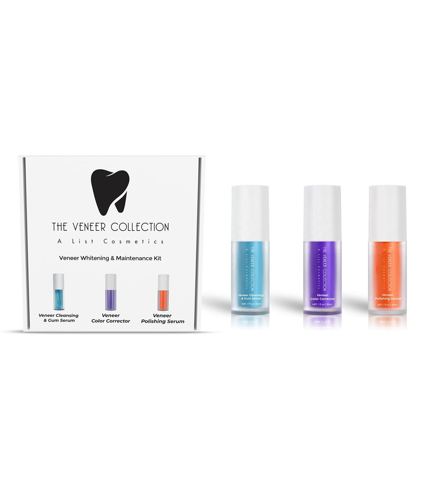 Veneer Collection Maintenance Kit: Whitens and Removes Stains for Porcelain and Composite Veneers - Buy Online on GoSupps.com