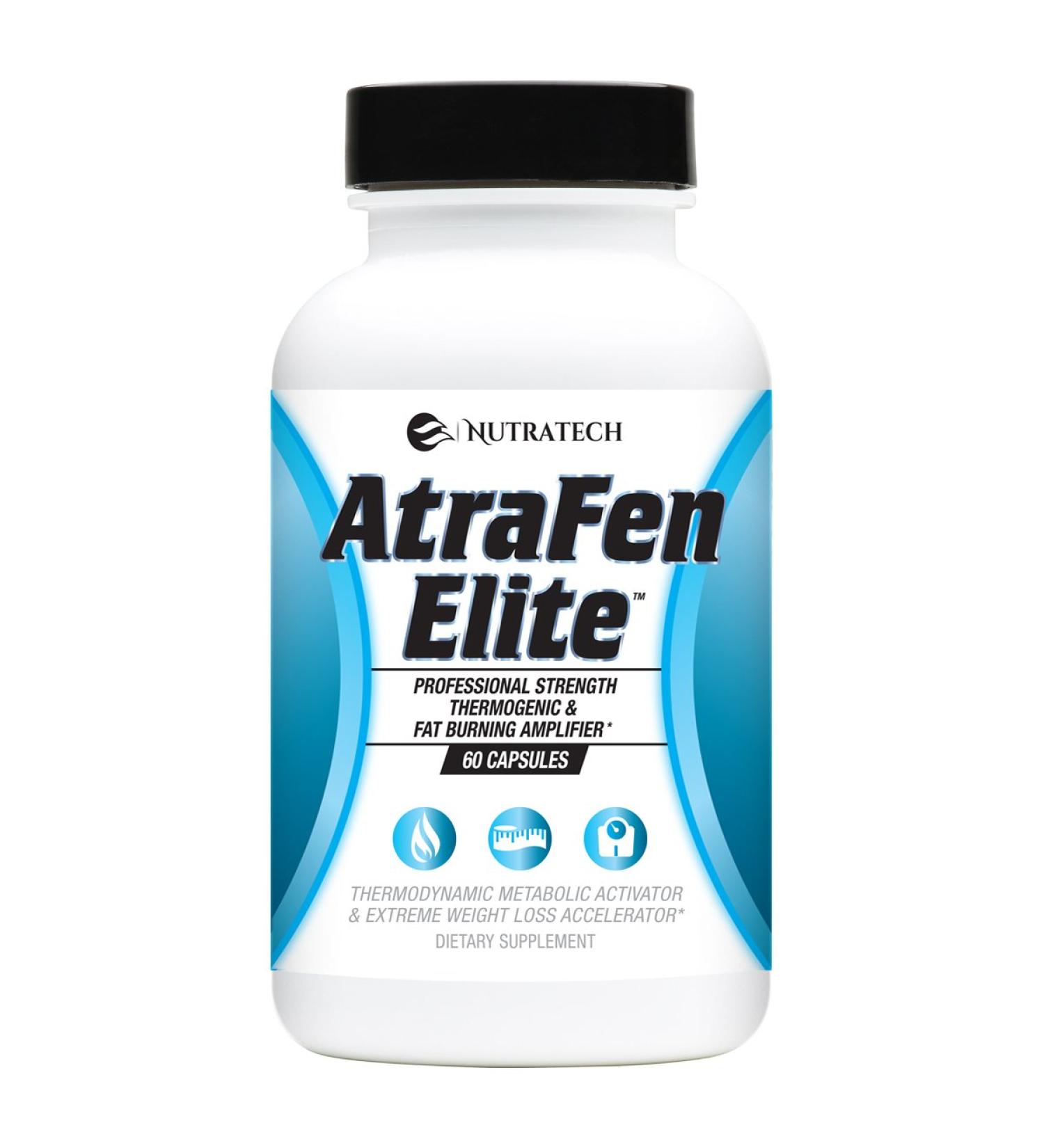 Atrafen Elite 60 Pills - Professional Strength Diet Aid for Weight Management, Energy, and Appetite Suppression - Dietary Supplement - Buy Online on GoSupps.com