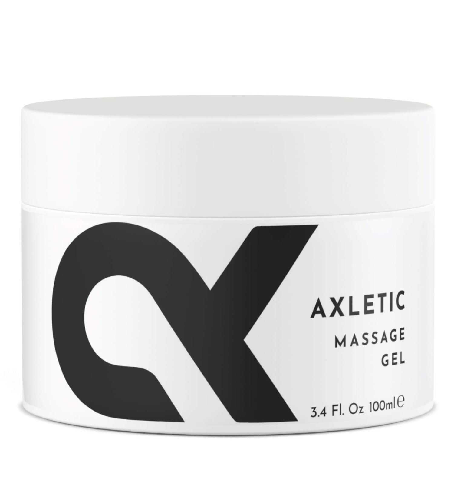 Axletic Bio Massage Oil Gel - Natural Relief for Muscle Tension & Back Pain (100ml) - Aromatic Massage Solution - Buy Online on GoSupps.com