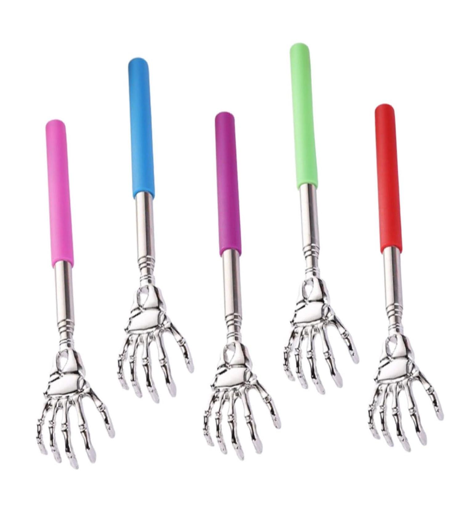 Garvalon 5-Piece Portable Massage & Back Scratching Tool Set - Stainless Steel Scratchers for Ultimate Comfort - Buy Online on GoSupps.com